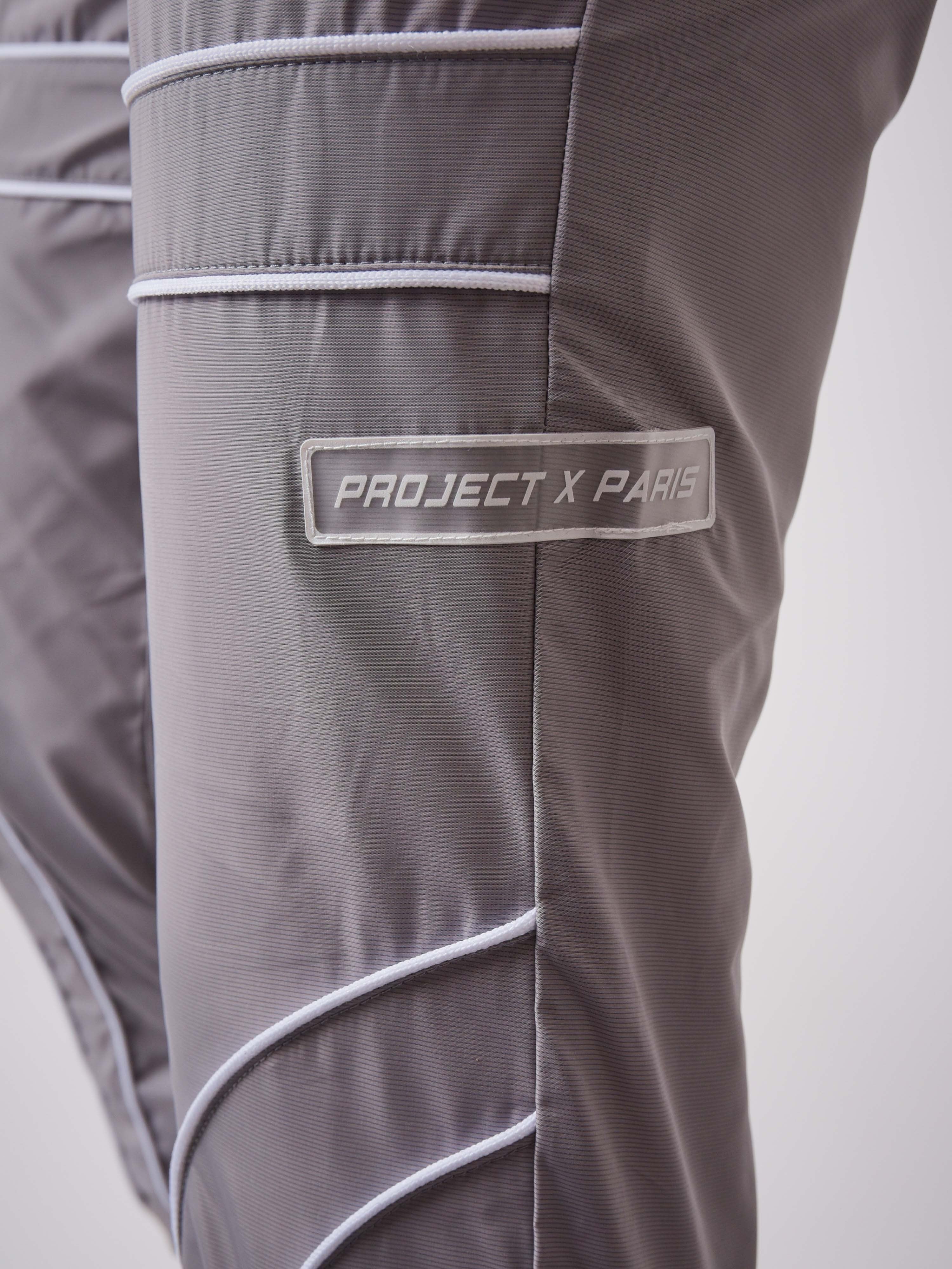 Pantaloni da jogging basic con piping-5