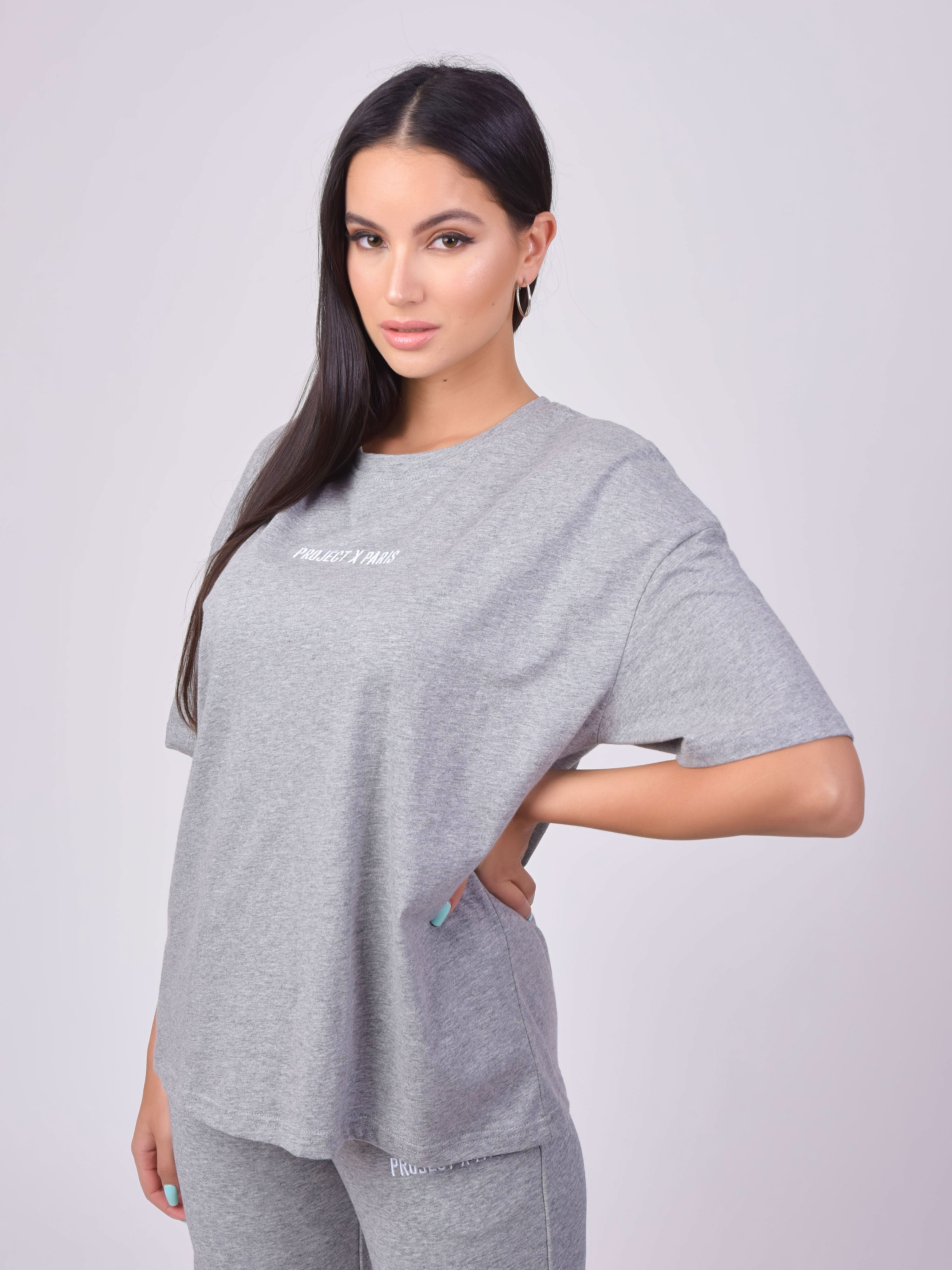 Loose basic T-shirt-2