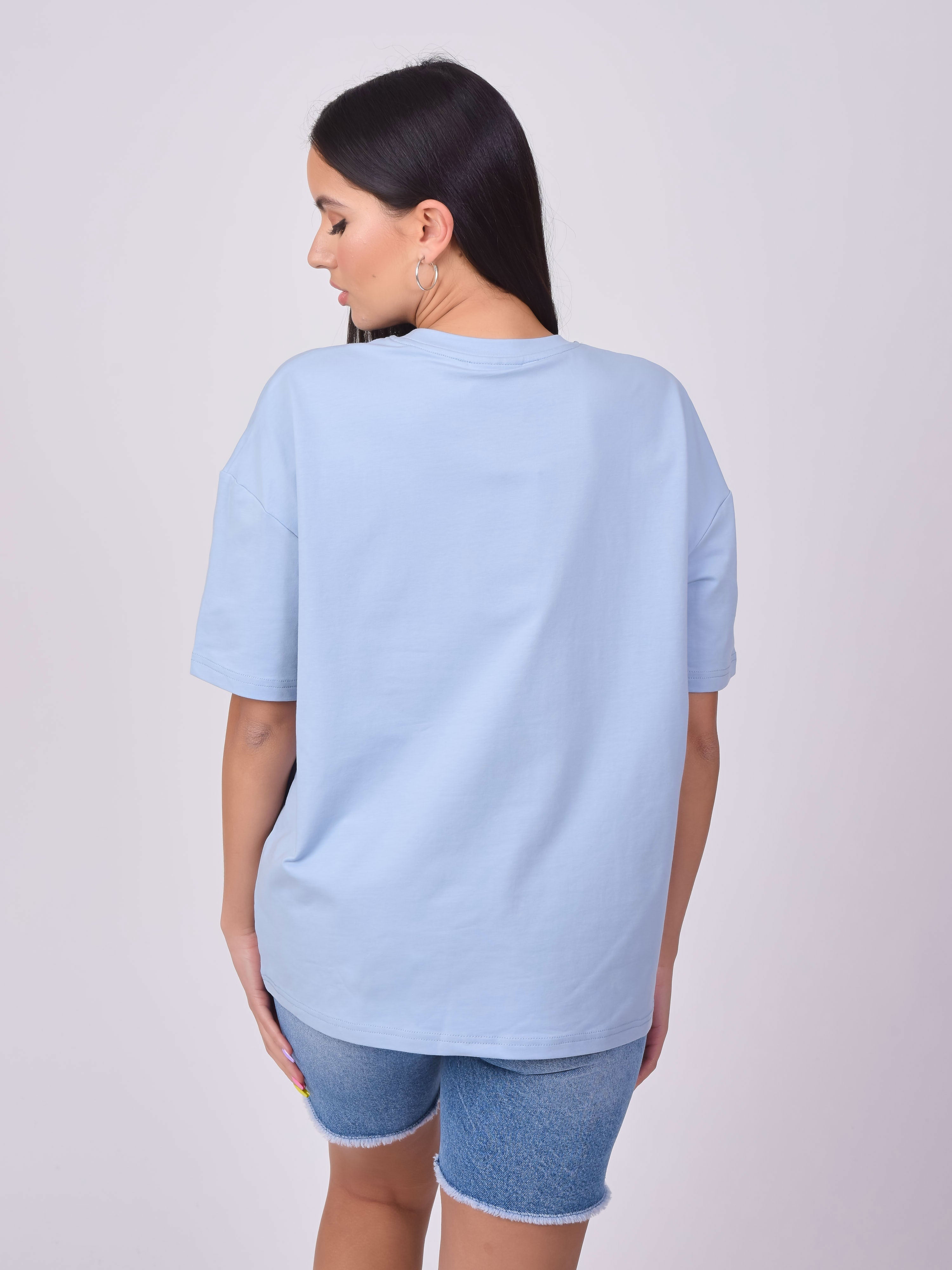 Basic loose fit logo T-shirt-4