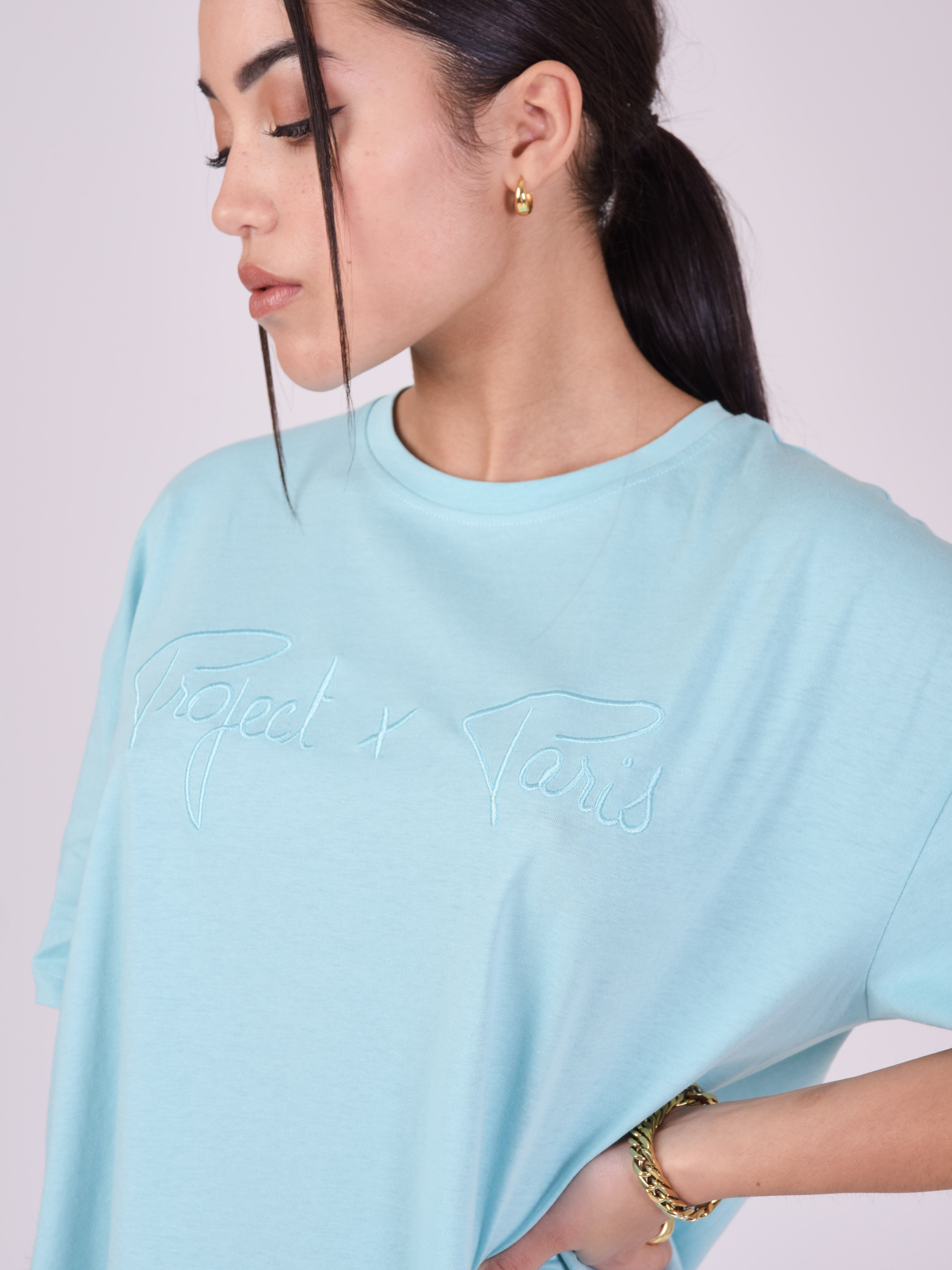 Basic loose fit logo T-shirt-6