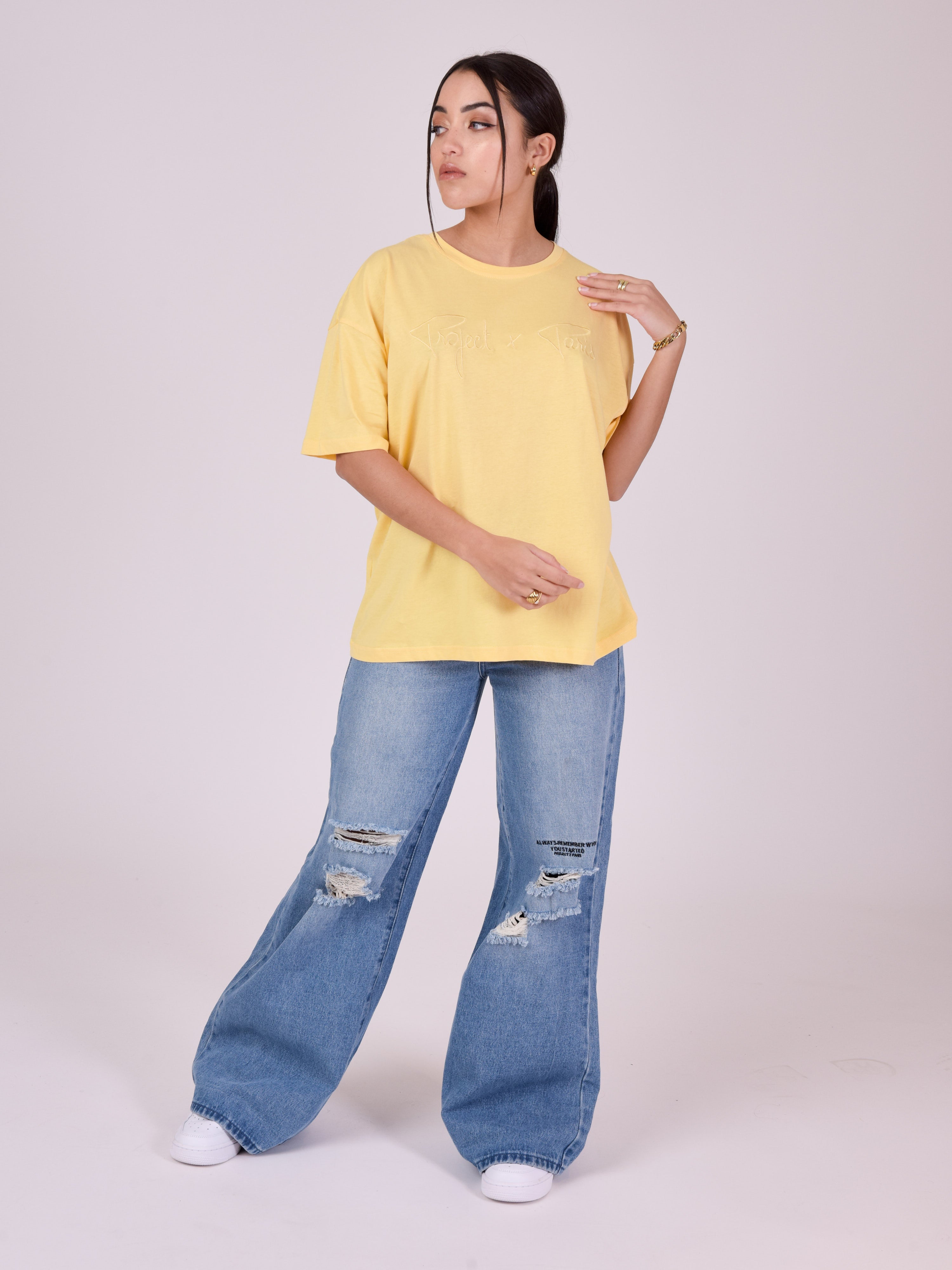 Basic loose fit logo T-shirt-2