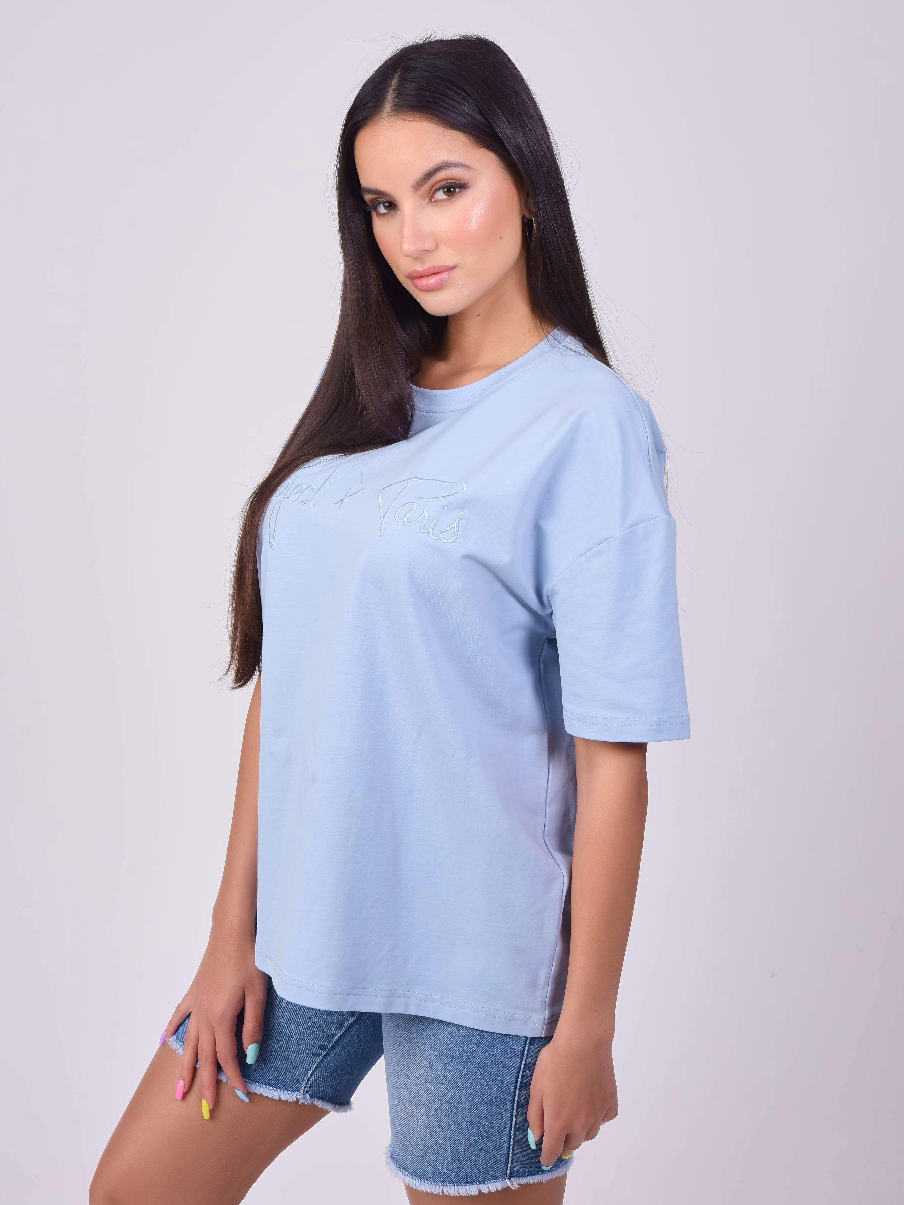 Basic loose fit logo T-shirt-3