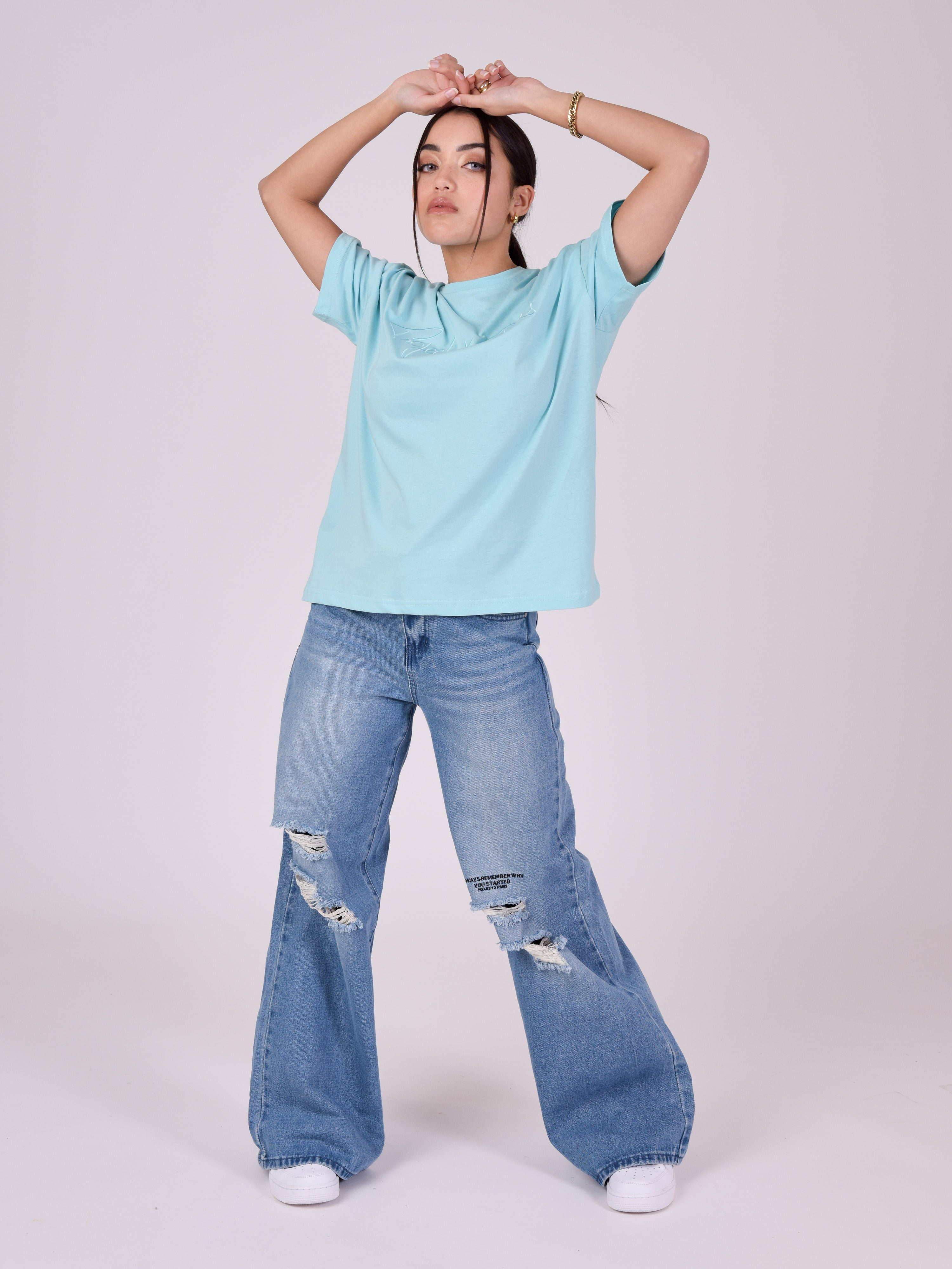 Basic loose fit logo T-shirt-3