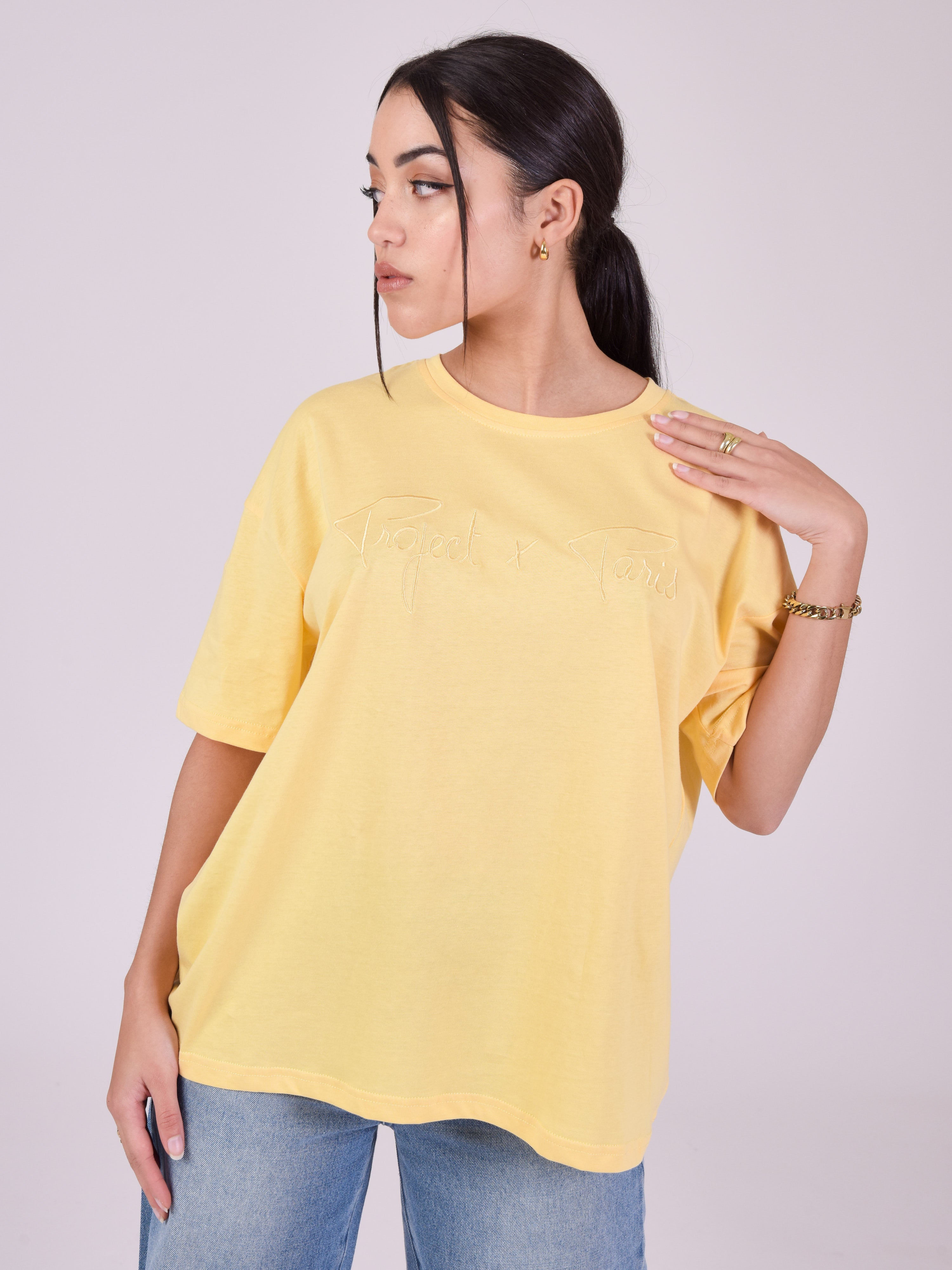 Basic loose fit logo T-shirt-3