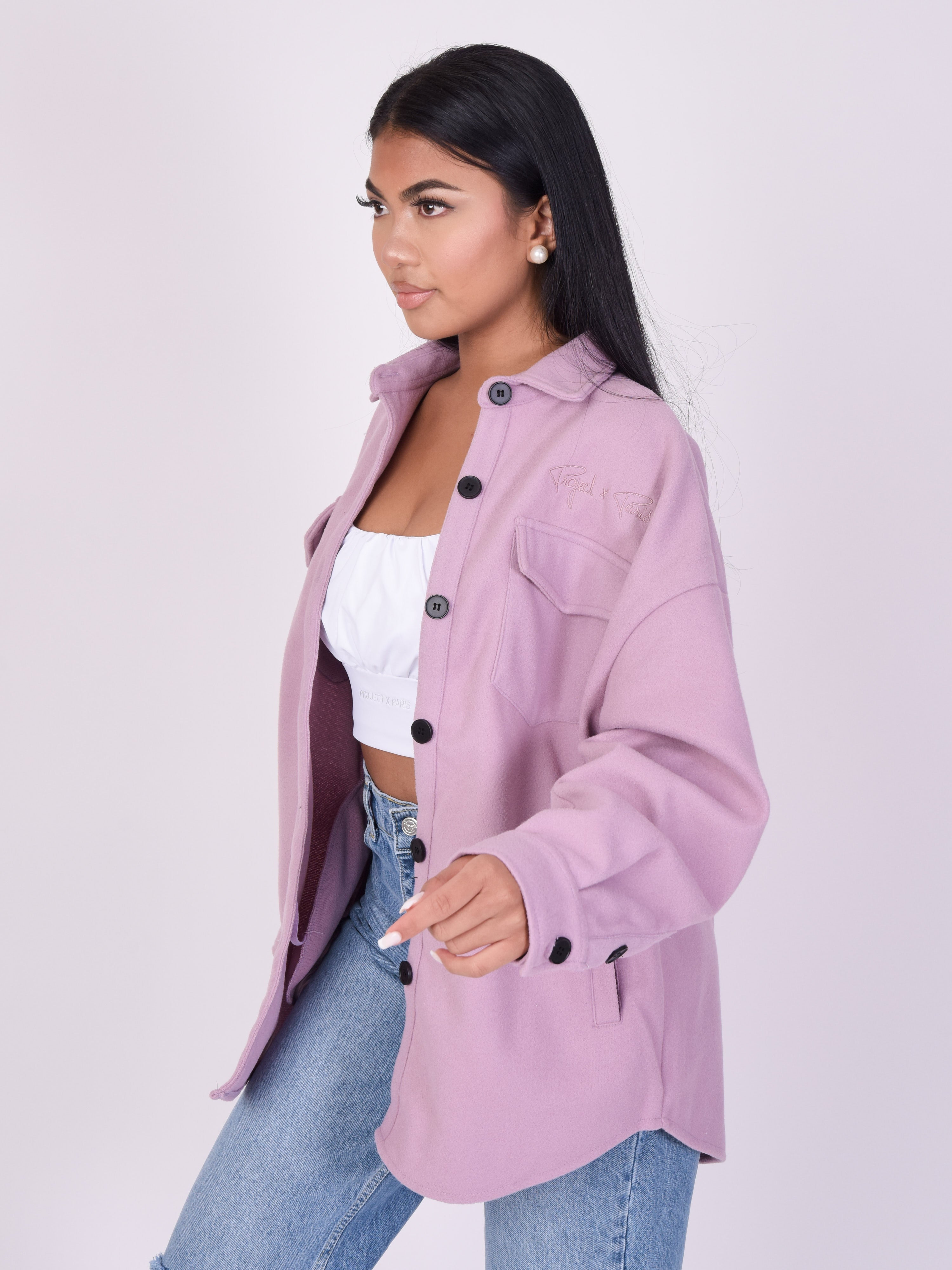 Dames Signature overshirt-3