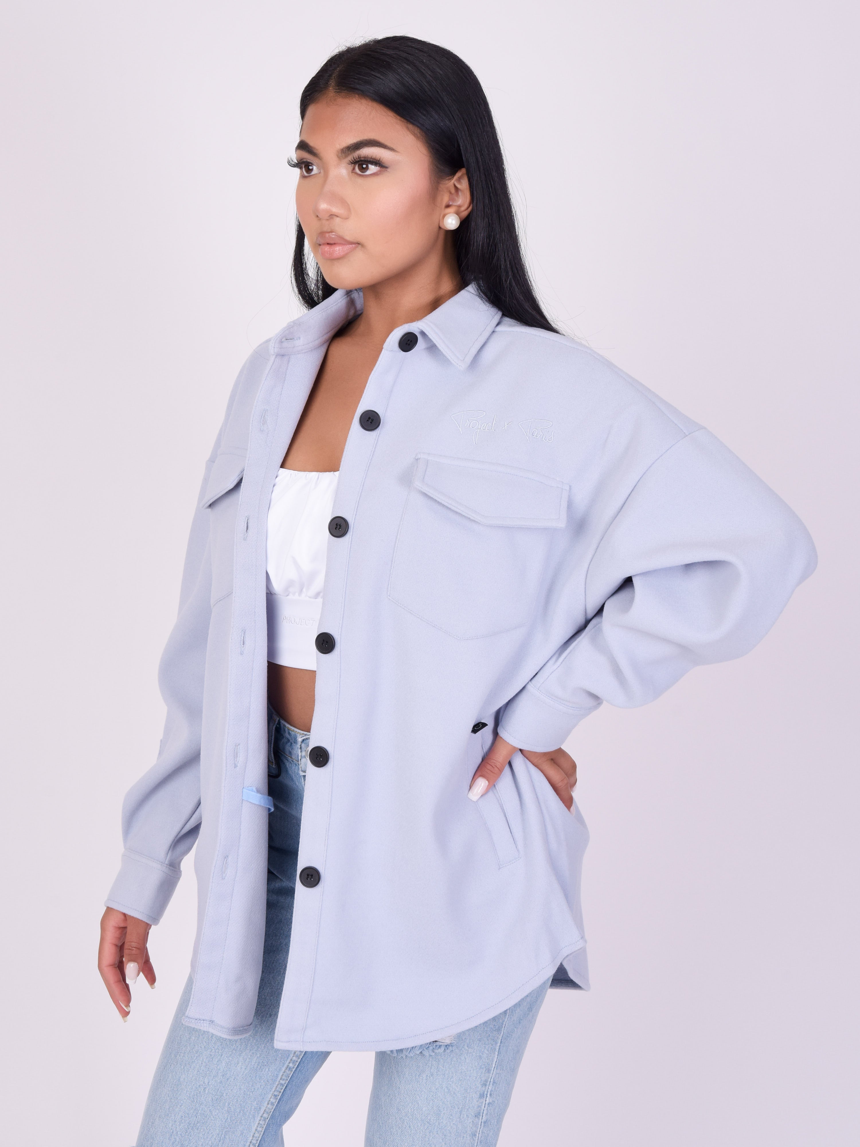 Dames Signature overshirt-4