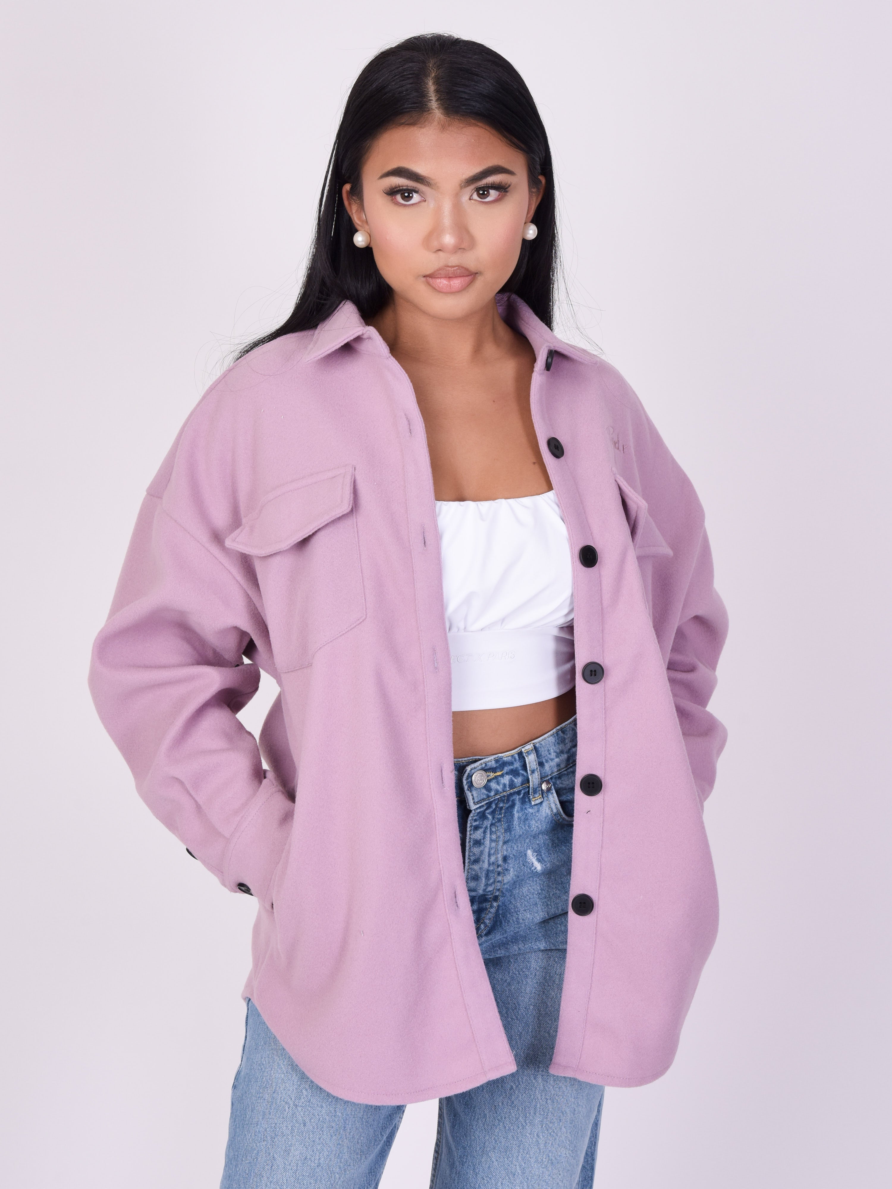 Dames Signature overshirt-2