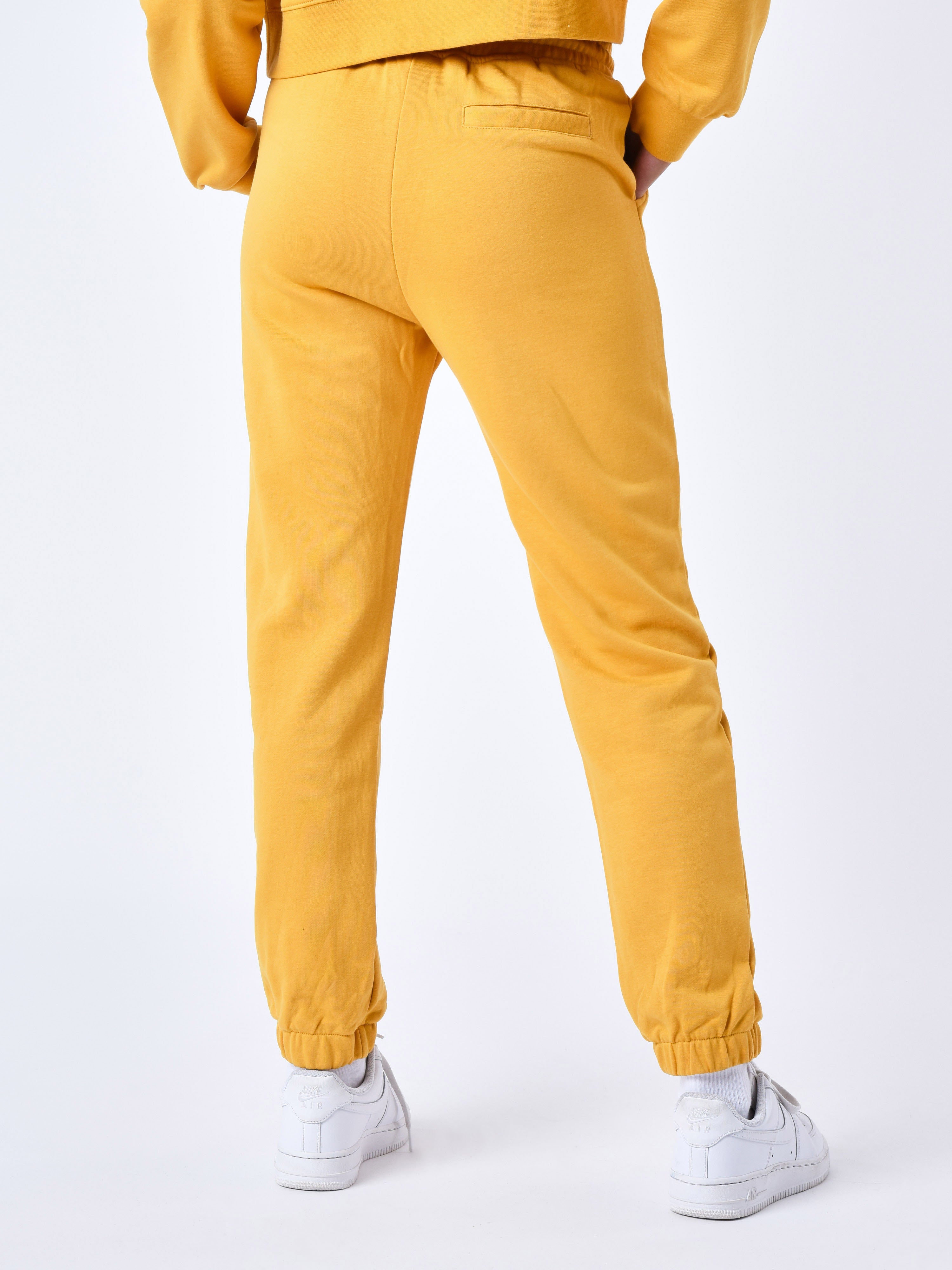Basic elastische Jogginghose-5