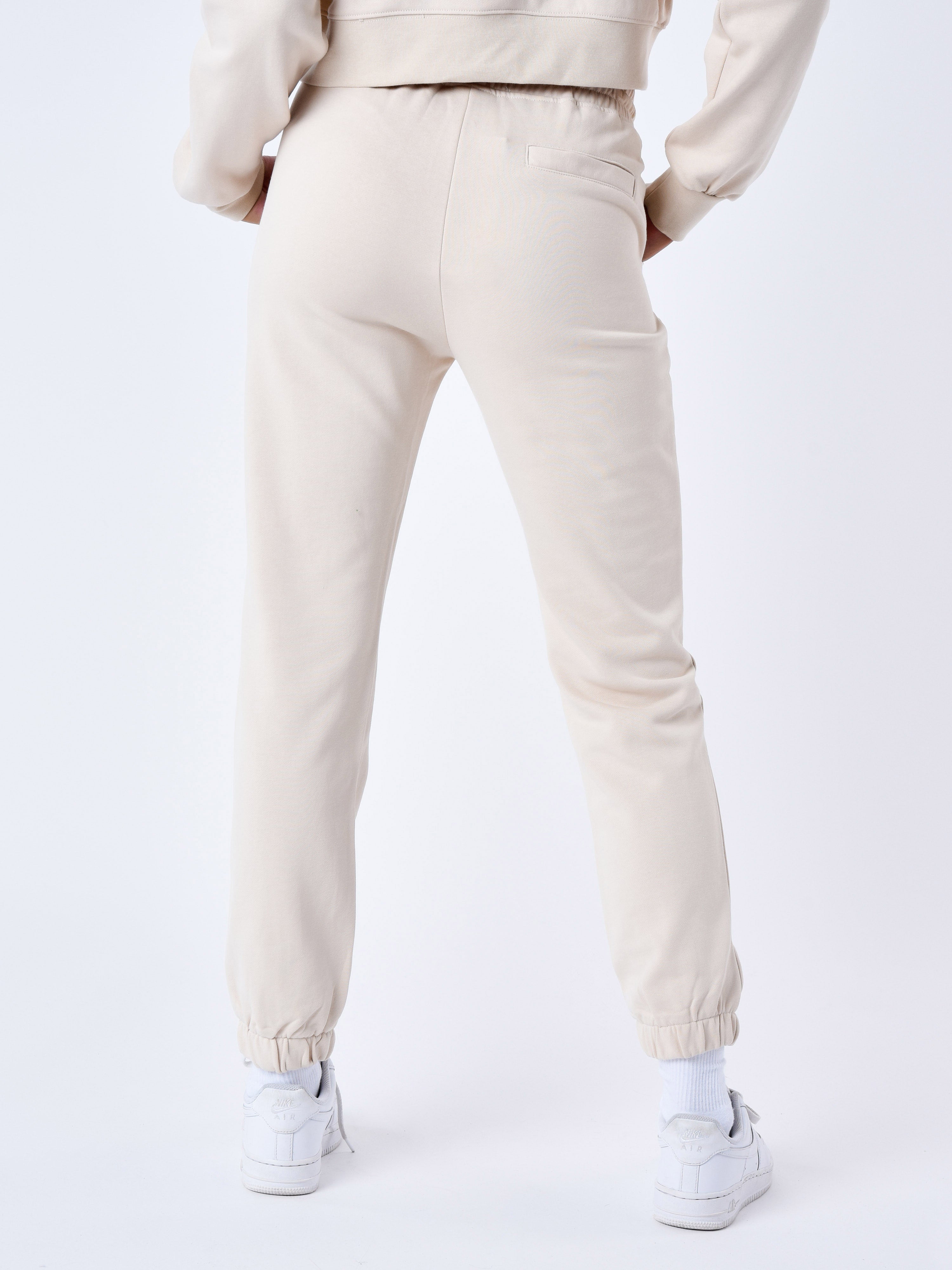Pantaloni de trening basic elastici-5
