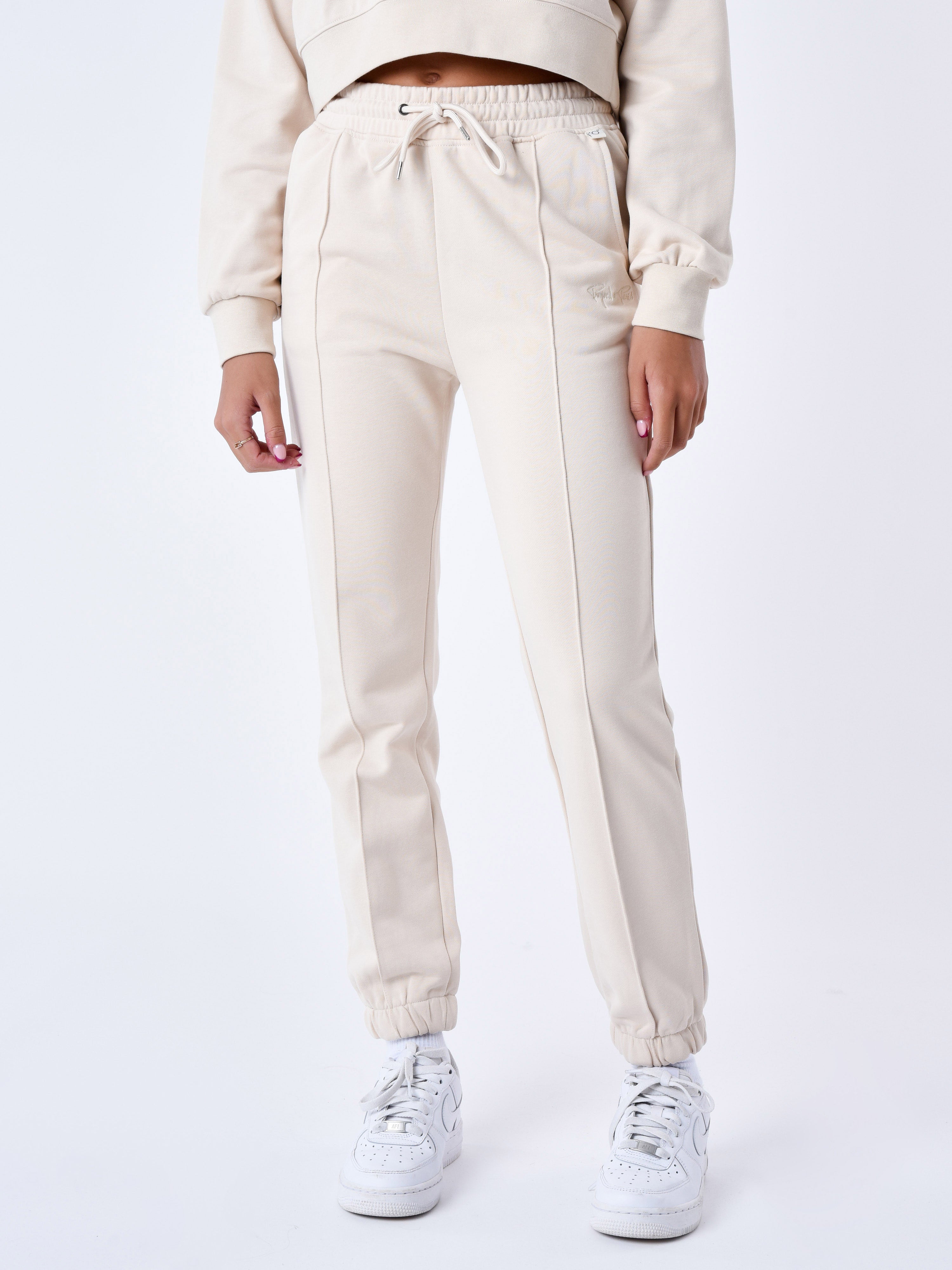 Pantaloni de trening basic elastici-2