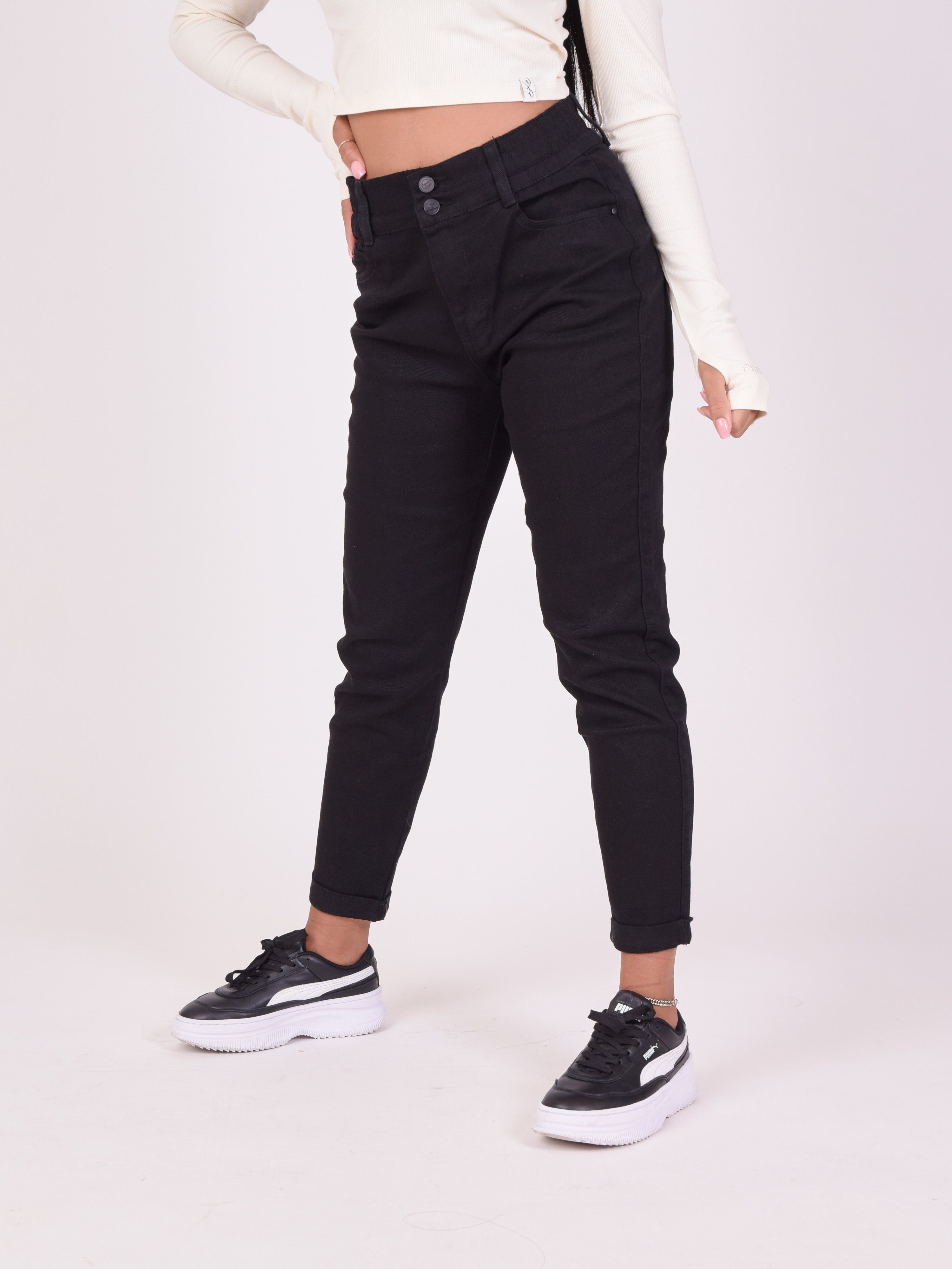 Paper bag style pants-3