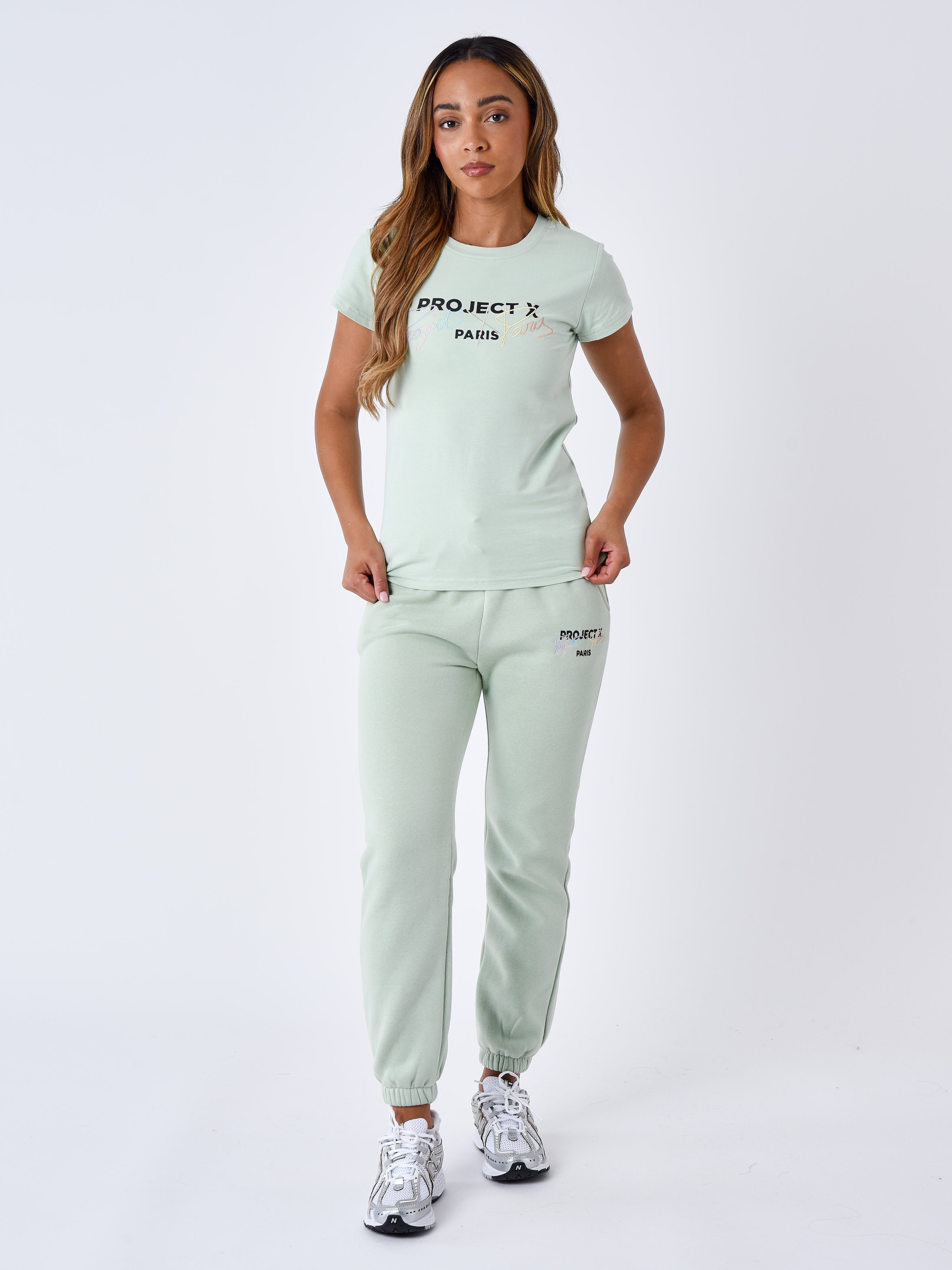 T-shirt collo rotondo-5