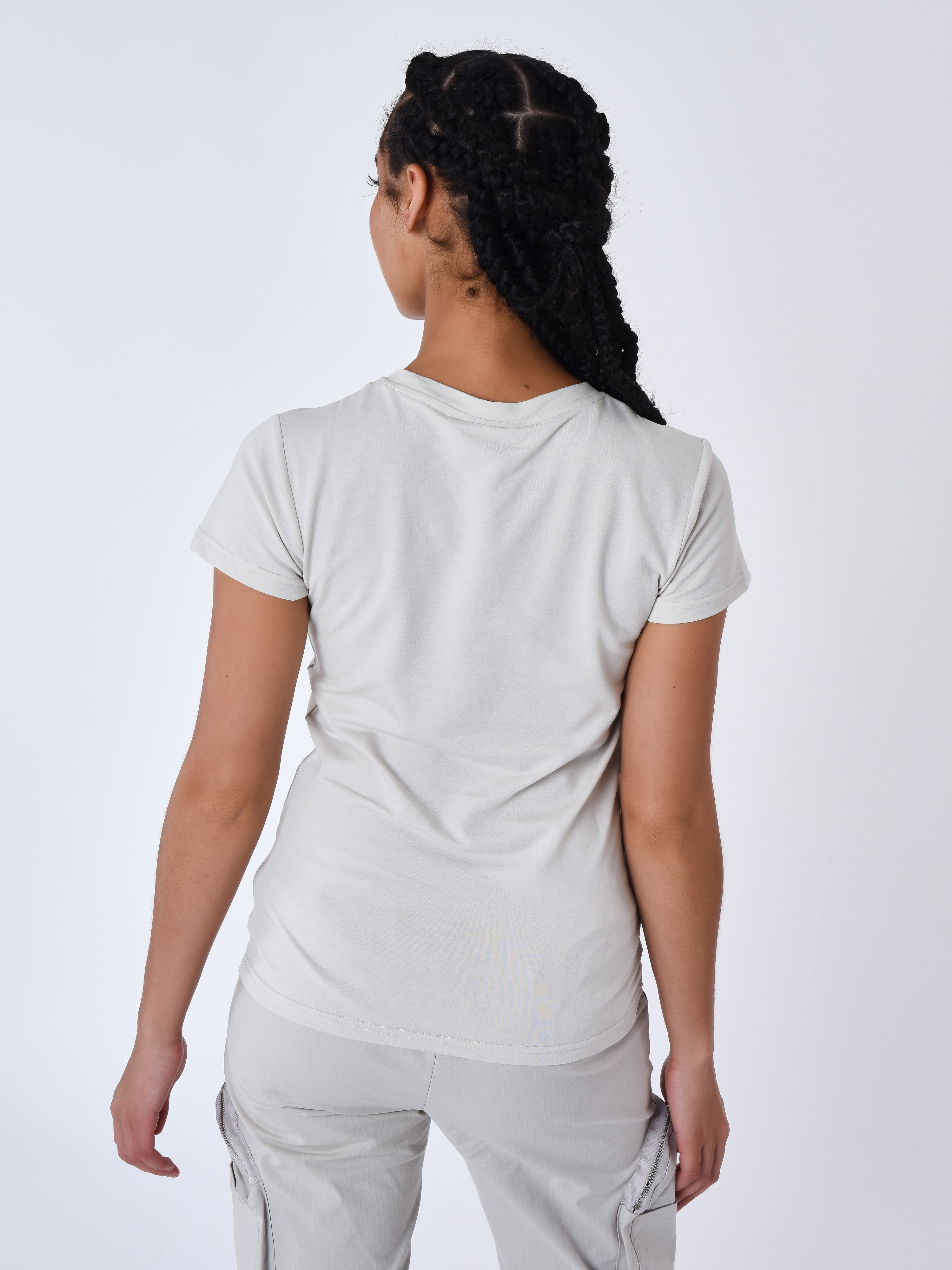 T-shirt collo rotondo-2