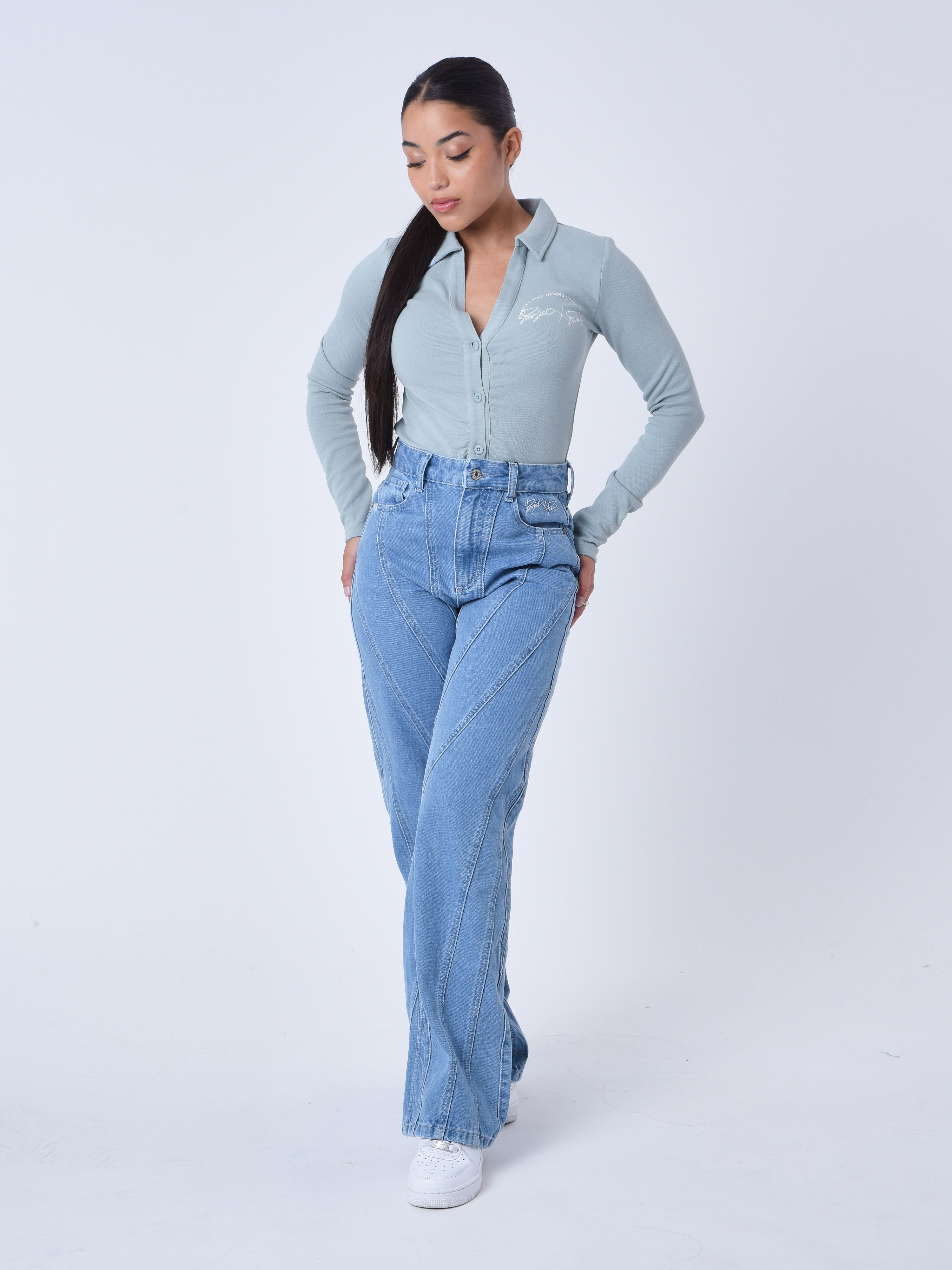 Polo collar style shirt-6