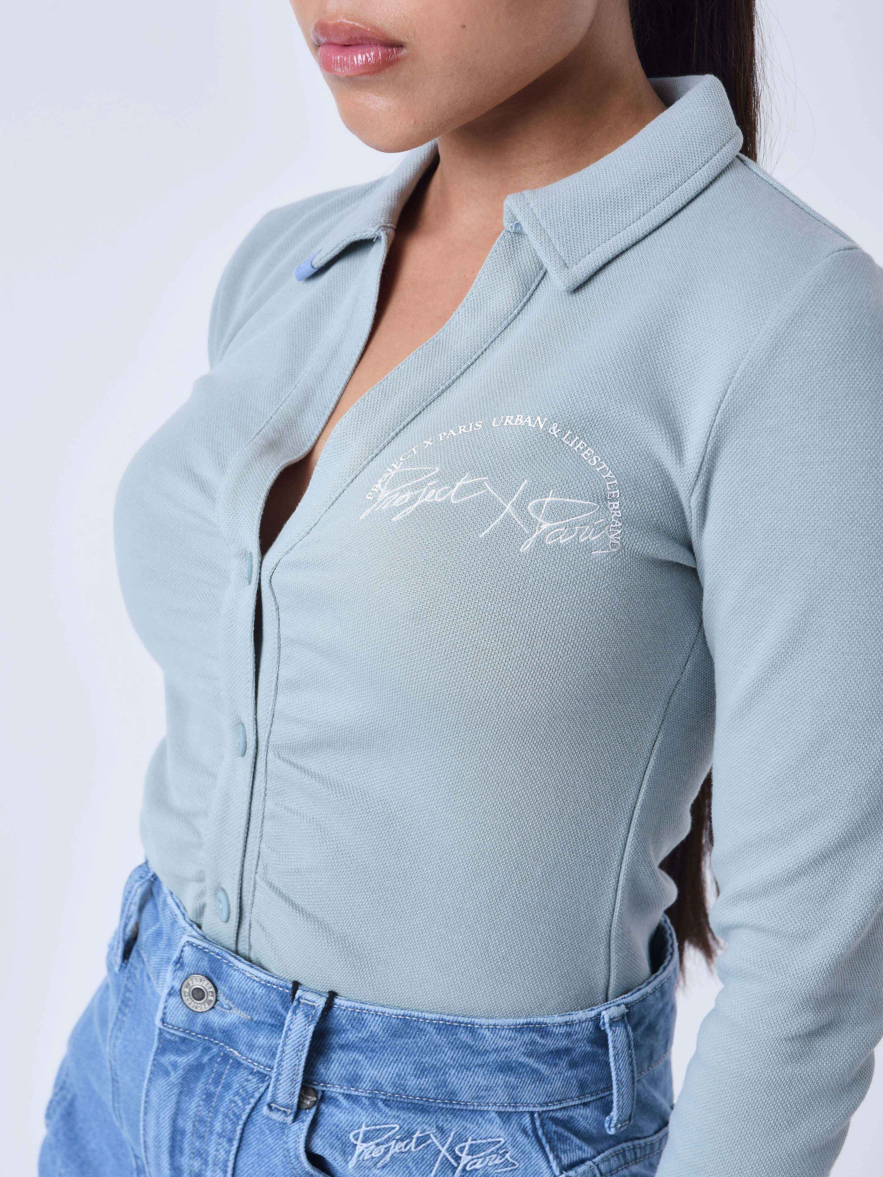 Polo collar style shirt-2