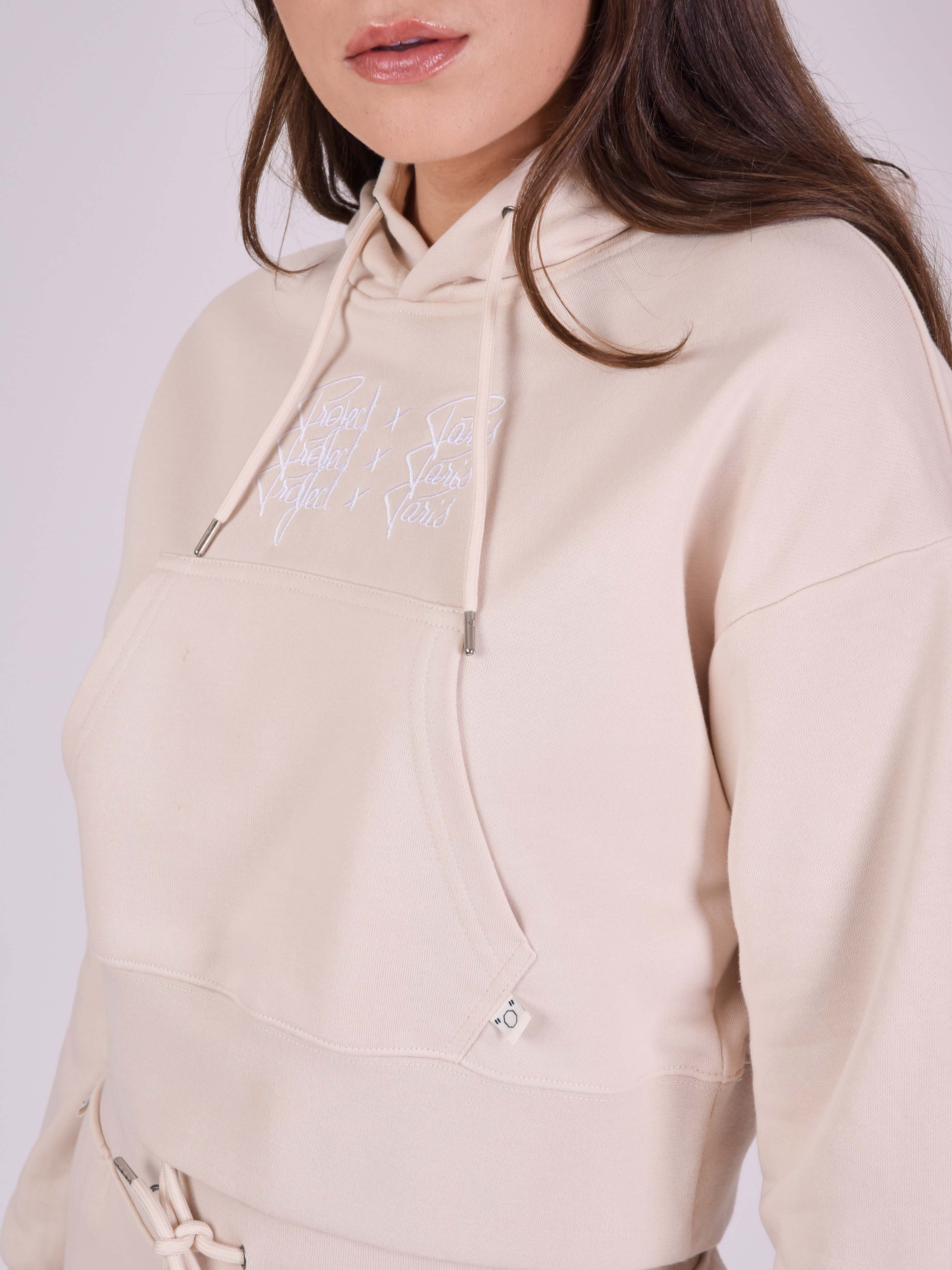 Hoodie met triple logo-5