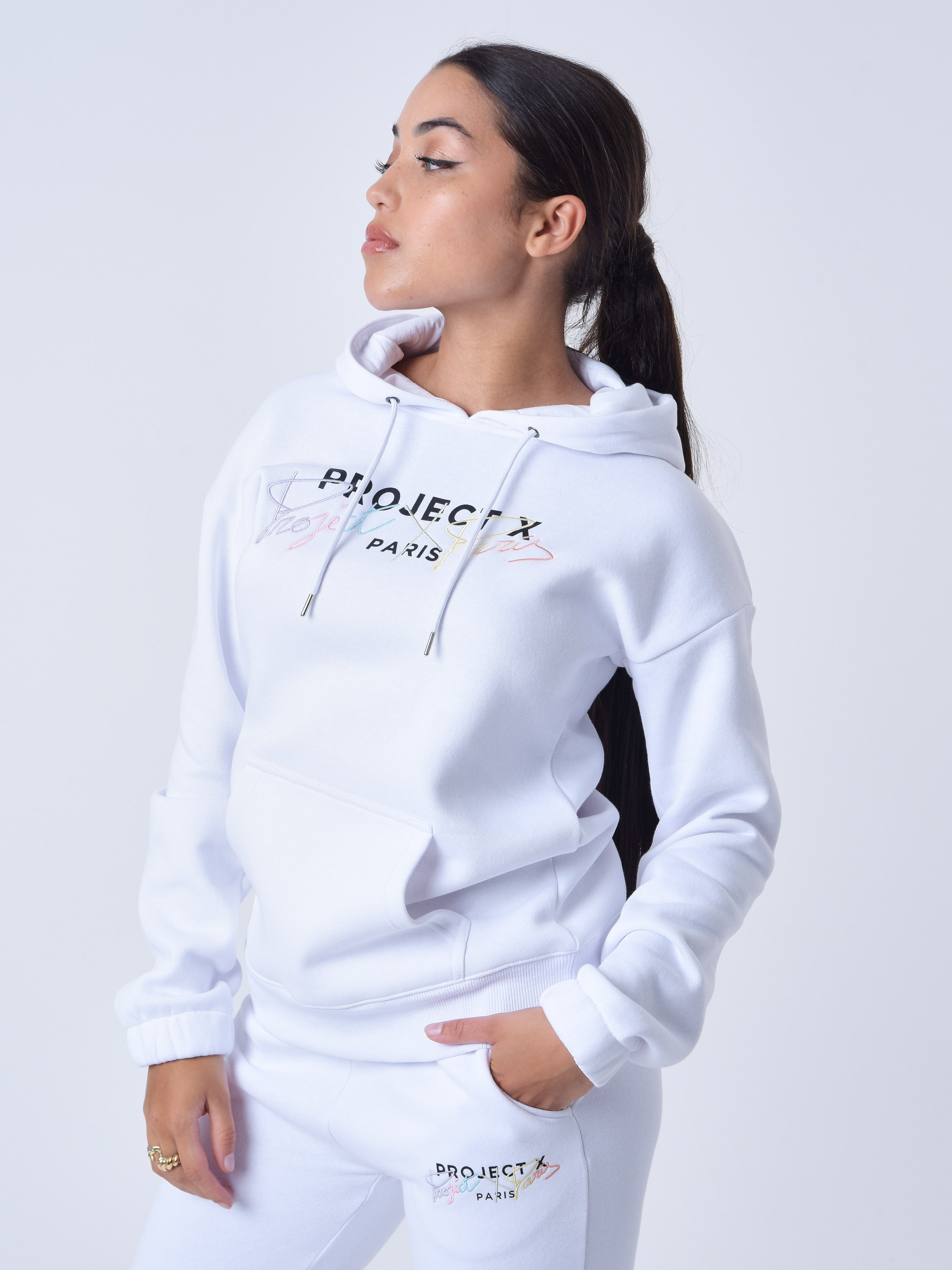 Geborduurde Hoodie-4