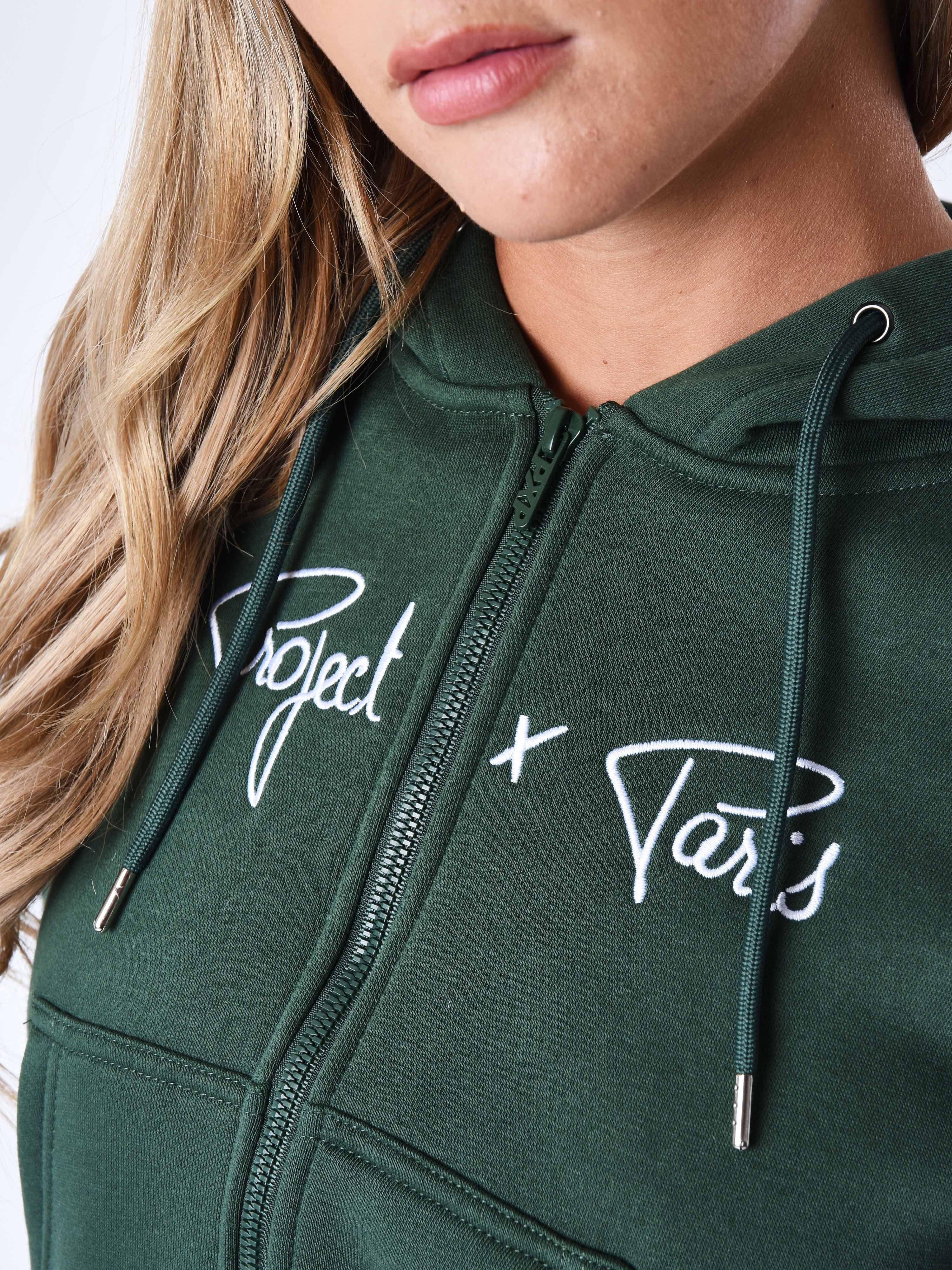 Giacca con zip donna Signature-5