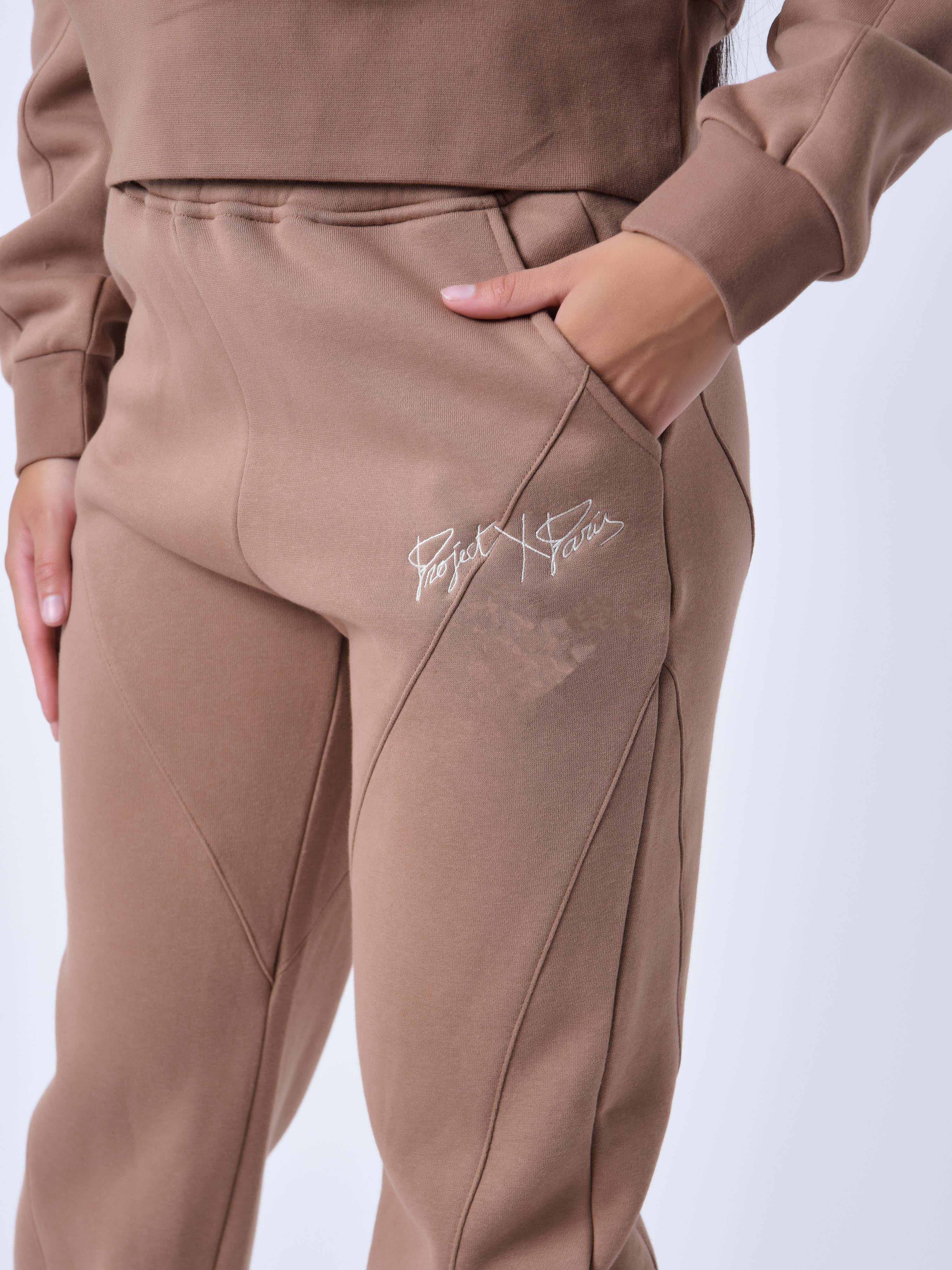 Jogging bottoms with topstitching-6