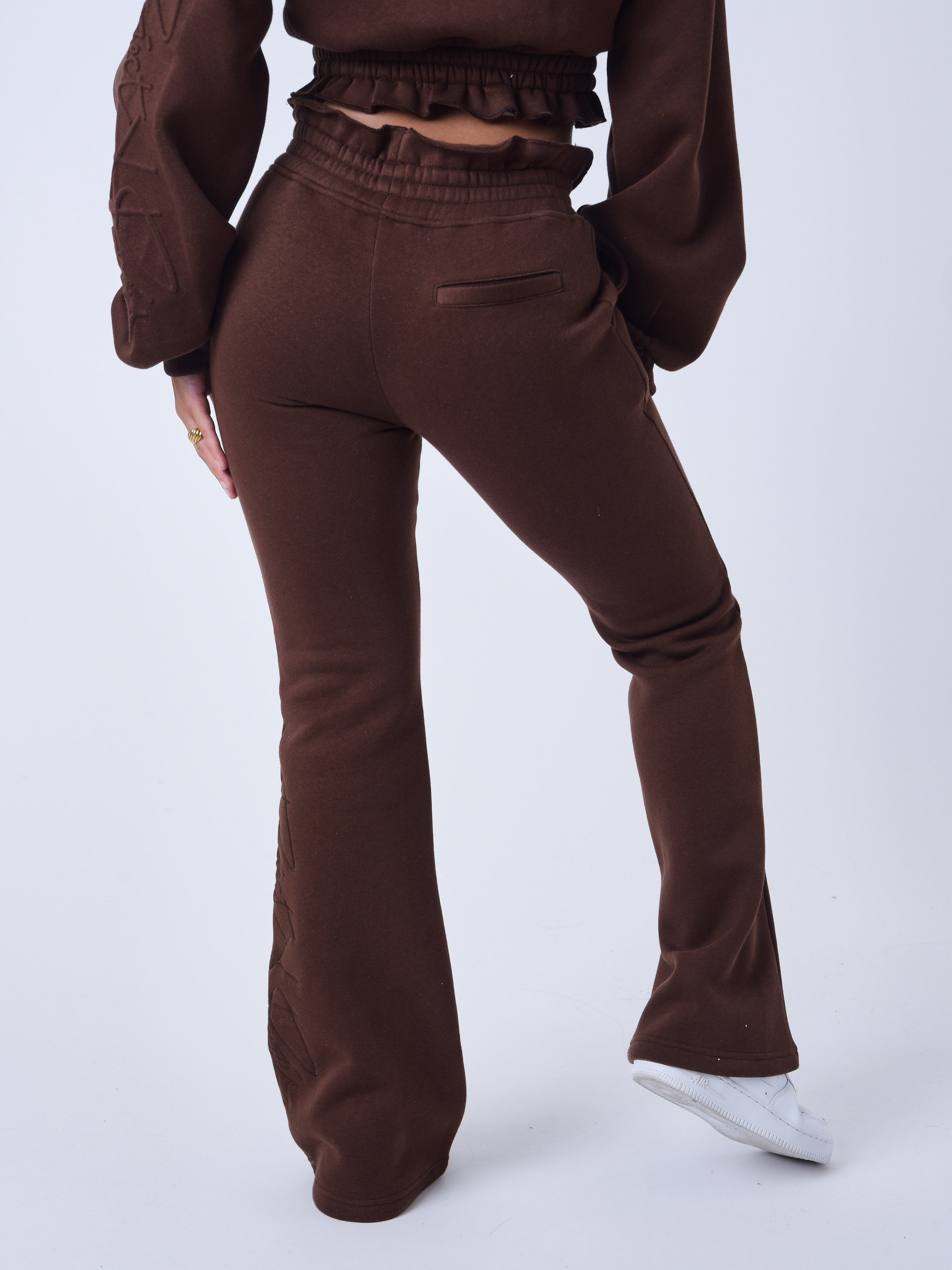 Flare Jogging Bottom-6