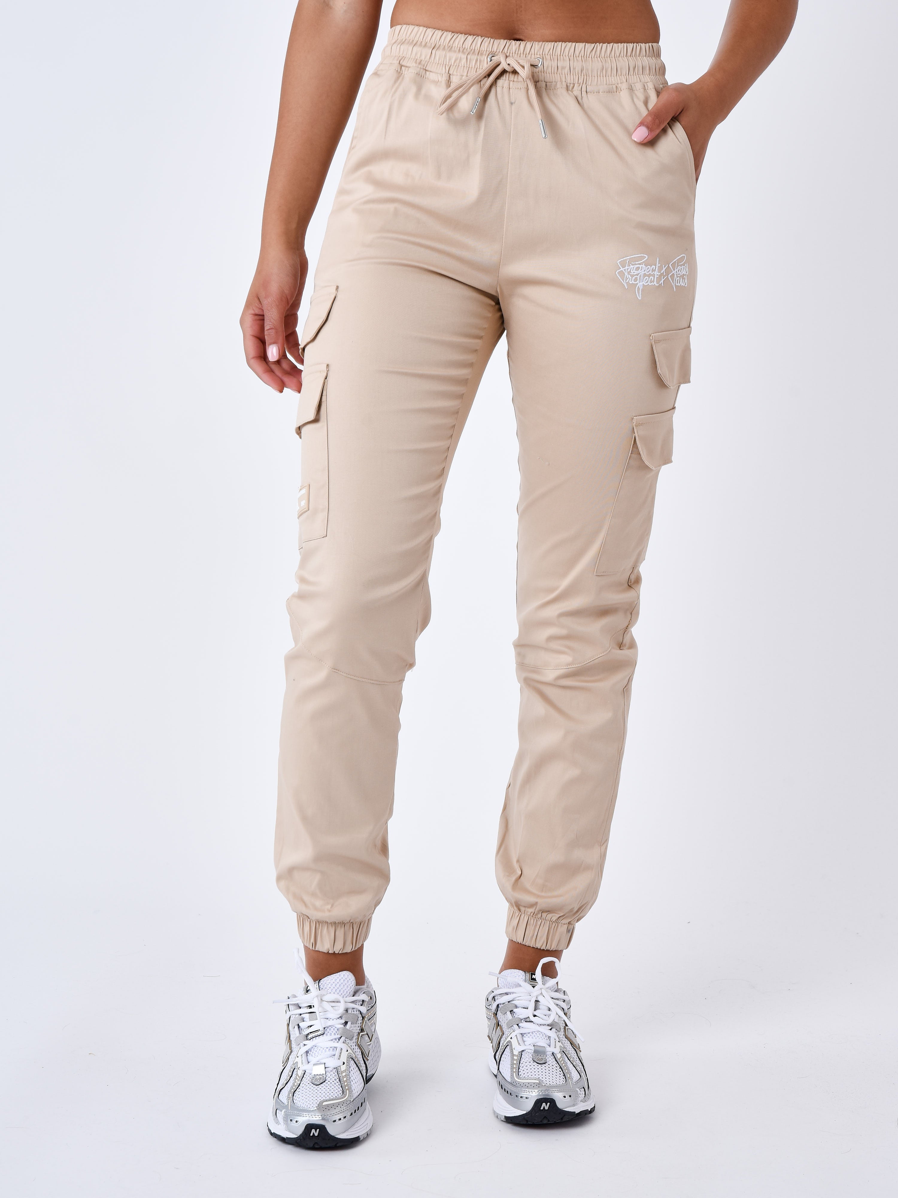 Pantalon à poches multiples-4