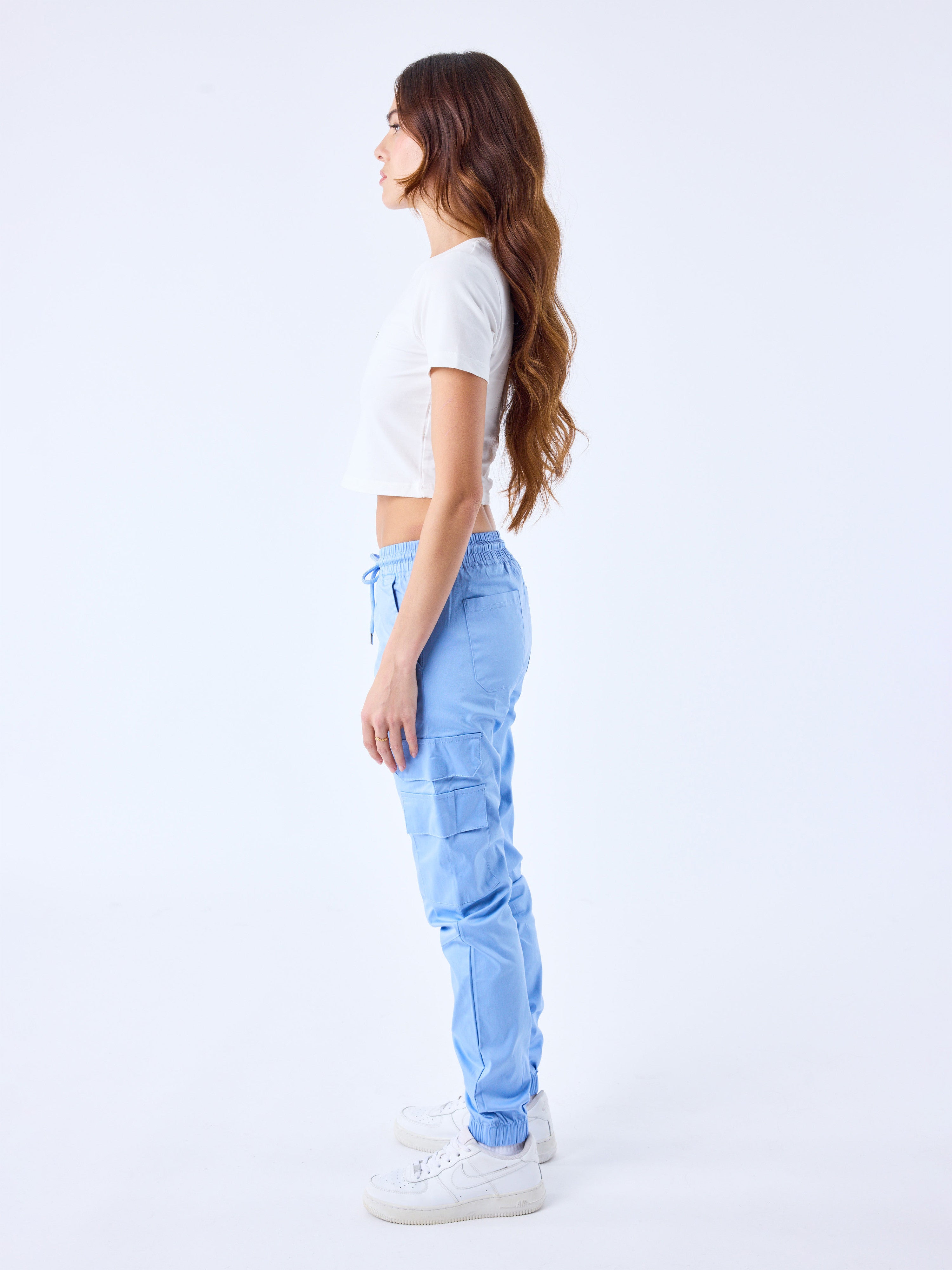 Pantalon à poches multiples-10