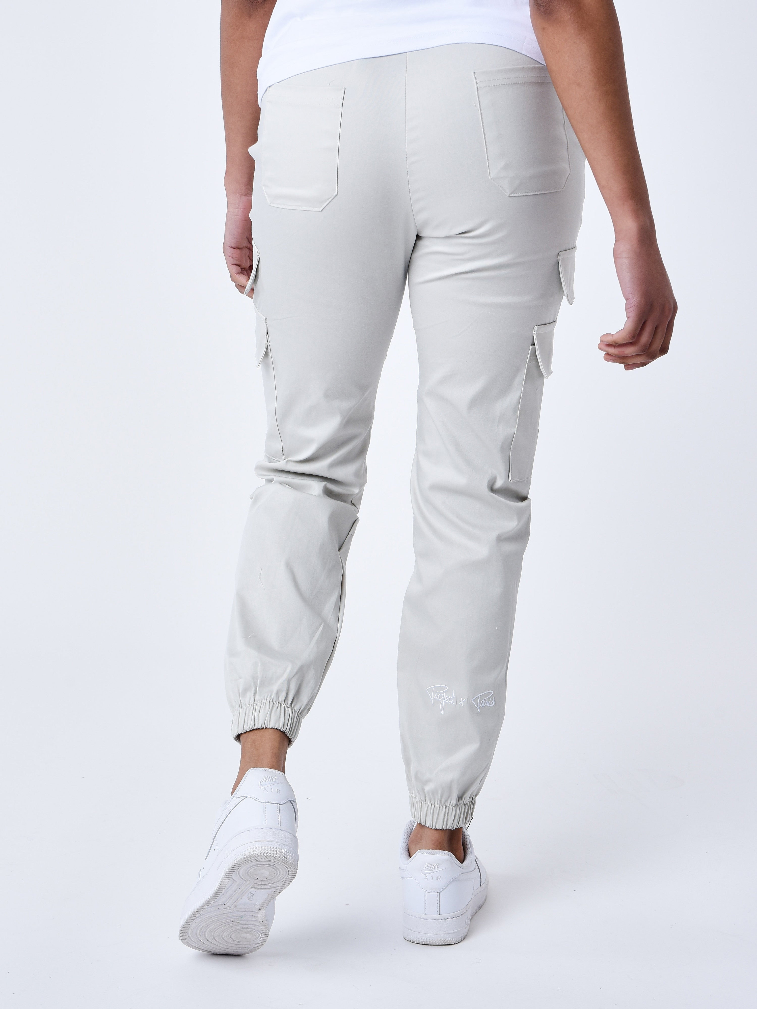 Pantalon à poches multiples-4