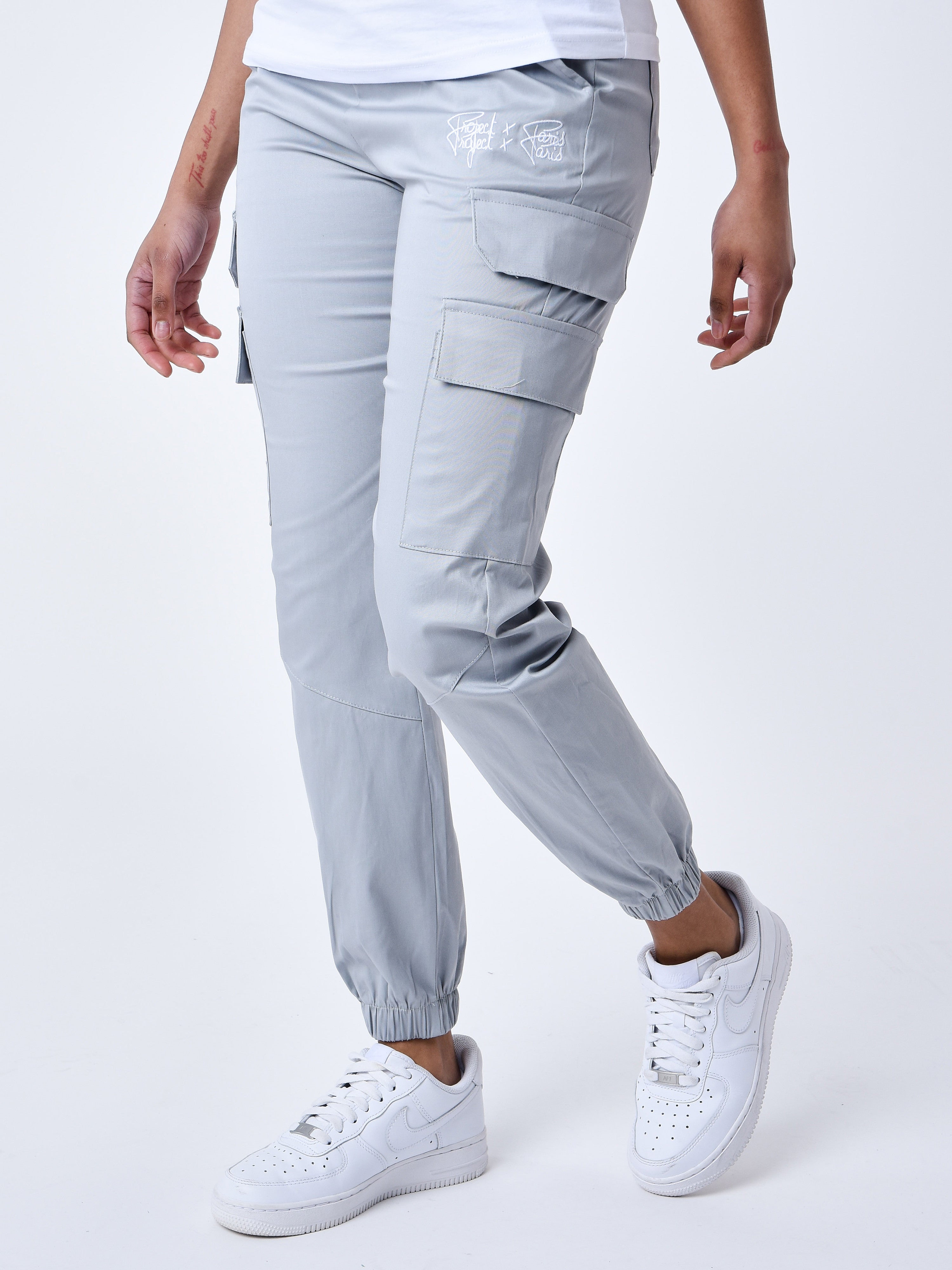 Pantalon à poches multiples-3