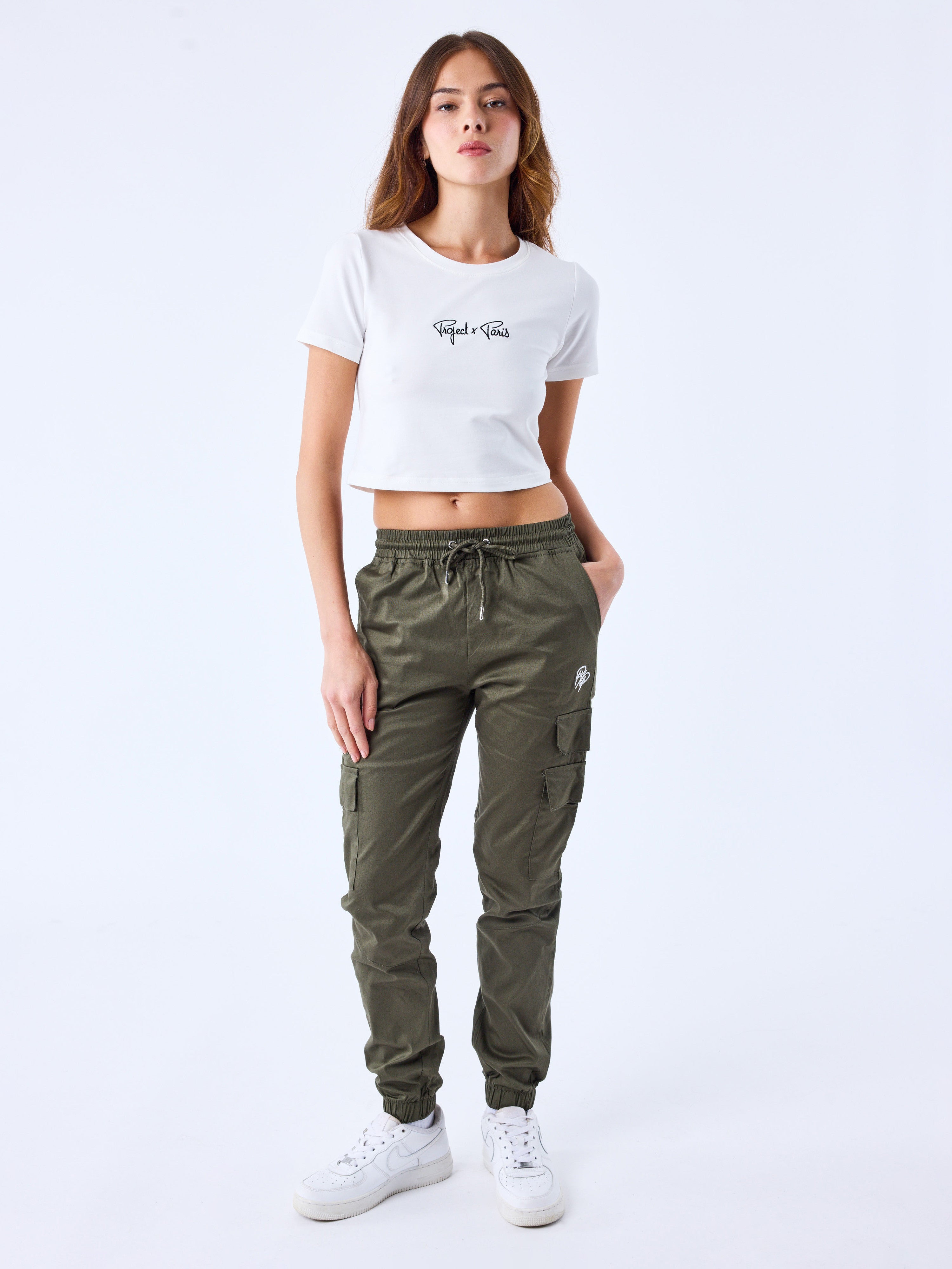 Pantalon à poches multiples-22