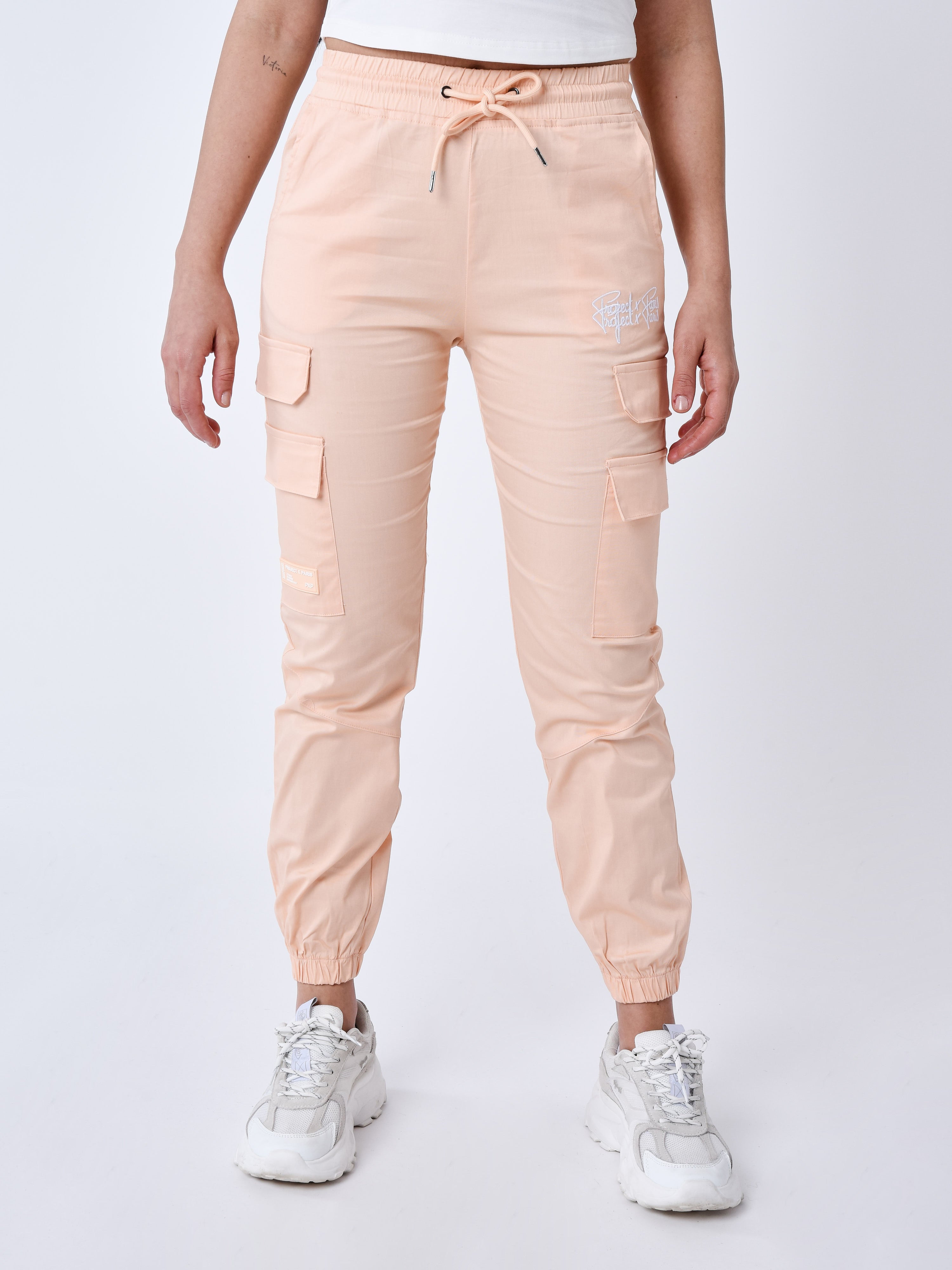 Pantalon à poches multiples-5