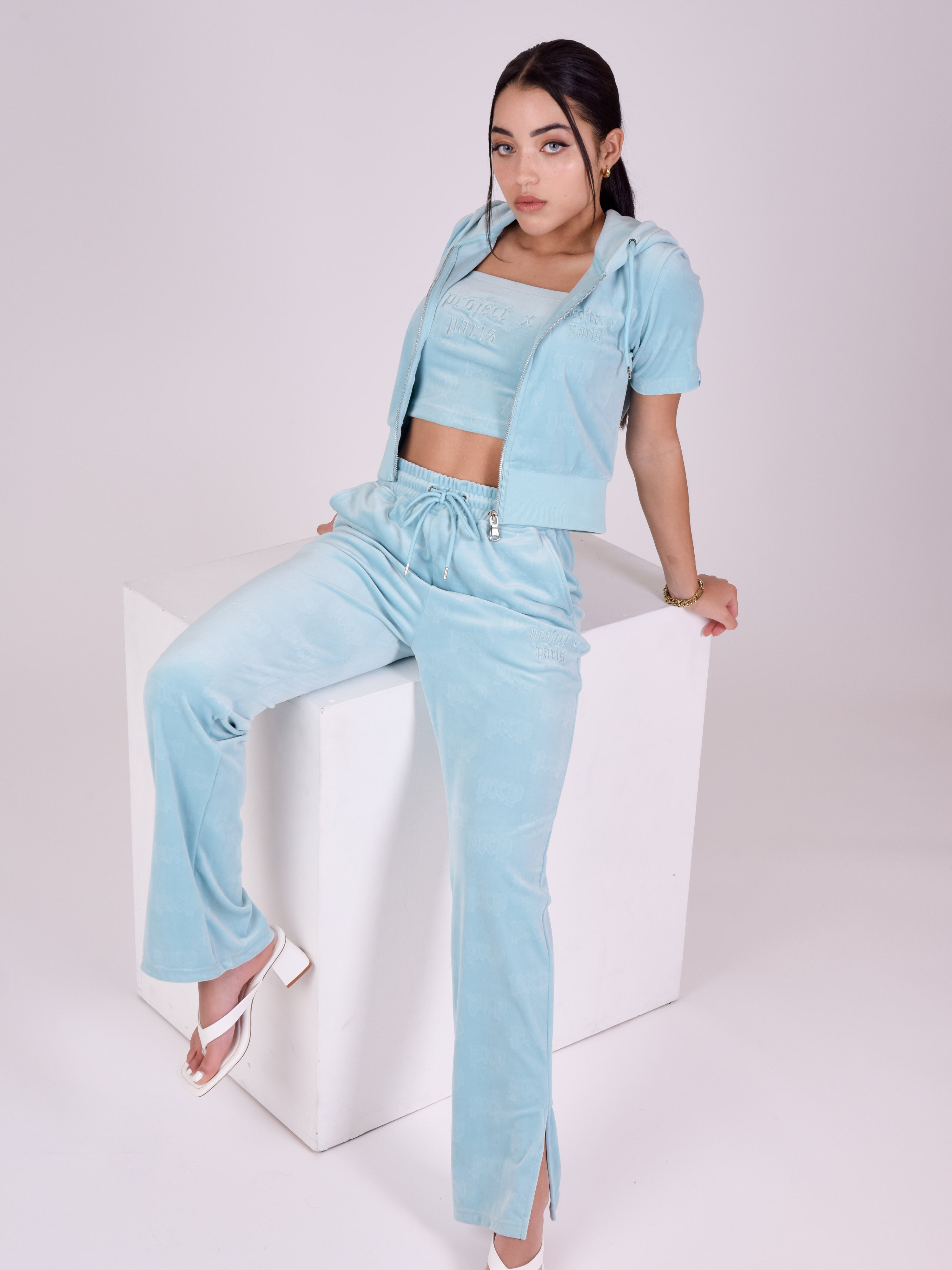 Pantalón ancho de terciopelo-3