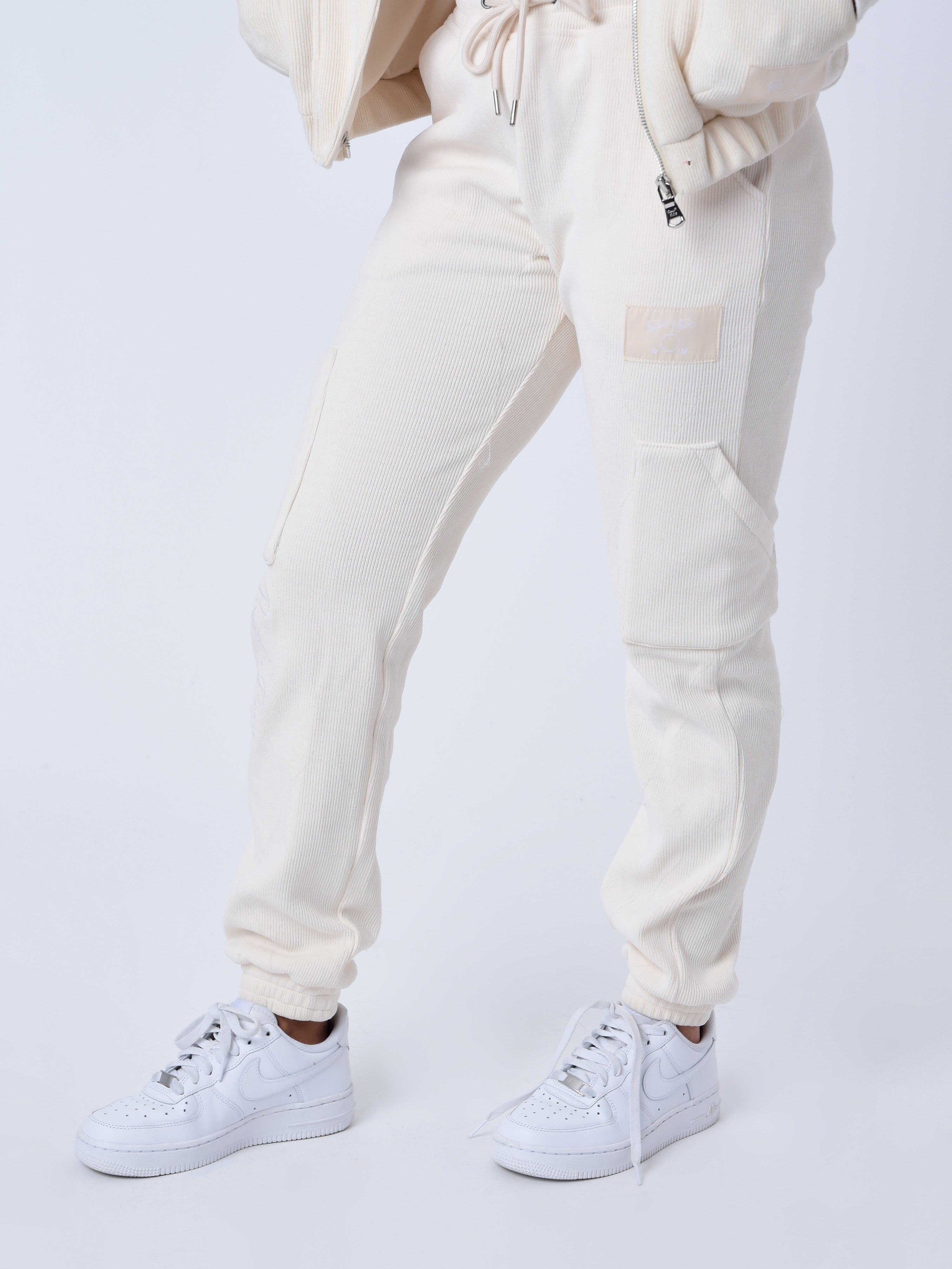 Pantalón de chándal acolchado-6