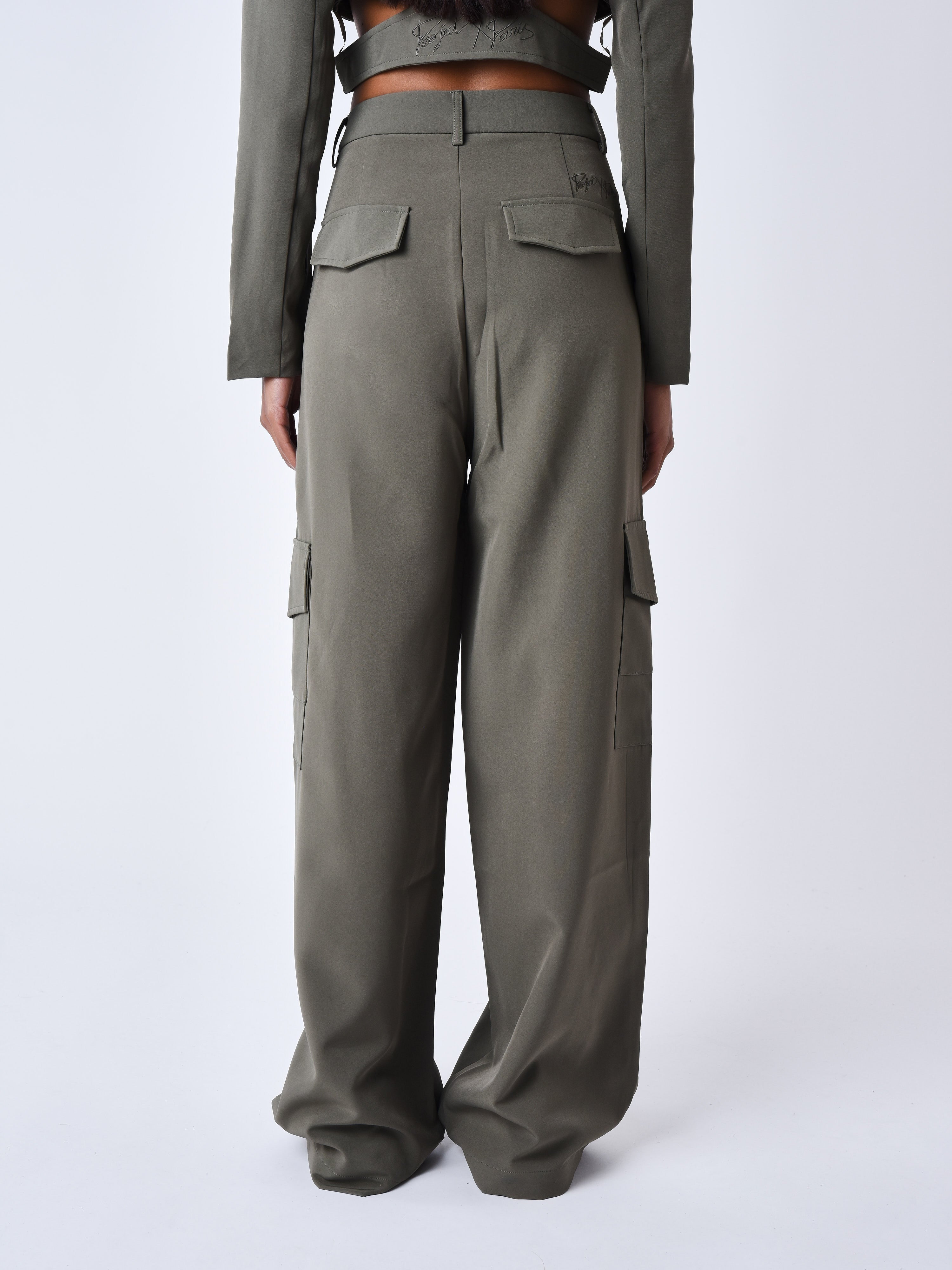 Cargo-stil kostymbyxor-4