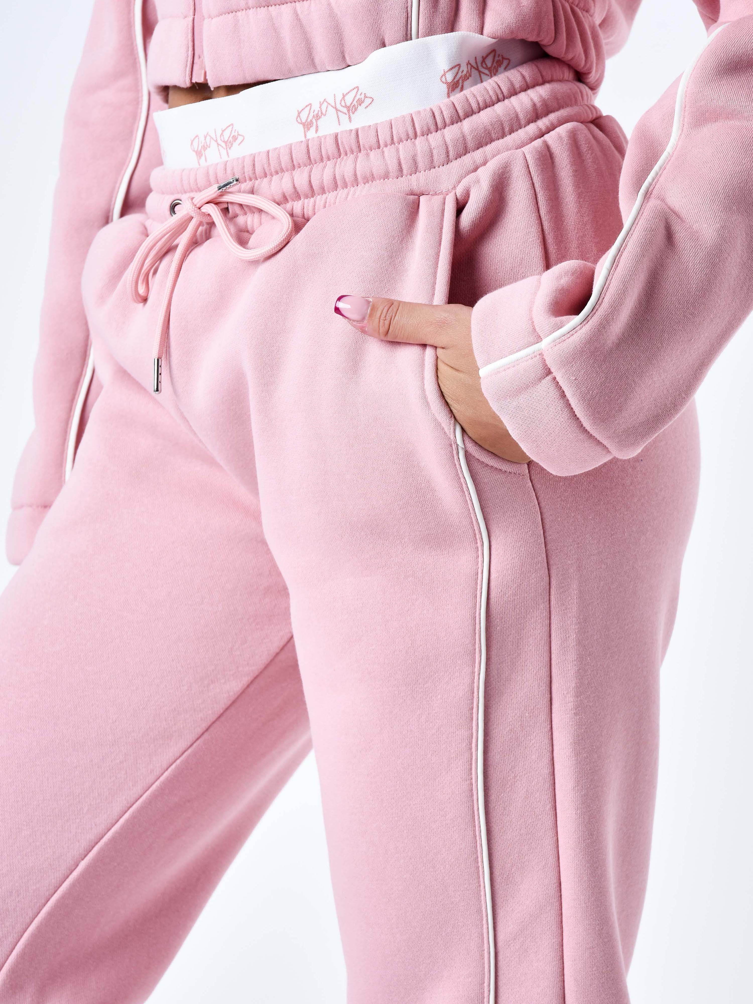 Jogging bottoms with elastic band-6