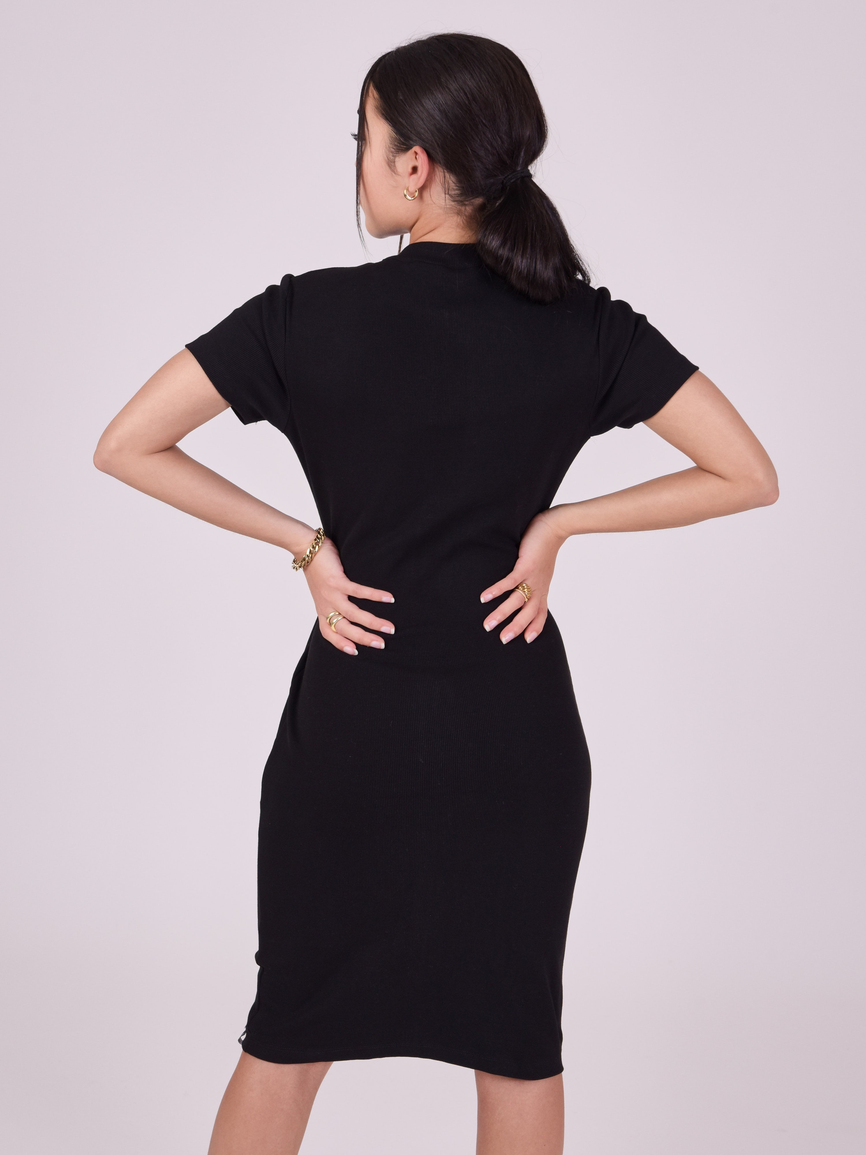 Robe zippée double ouverture-5
