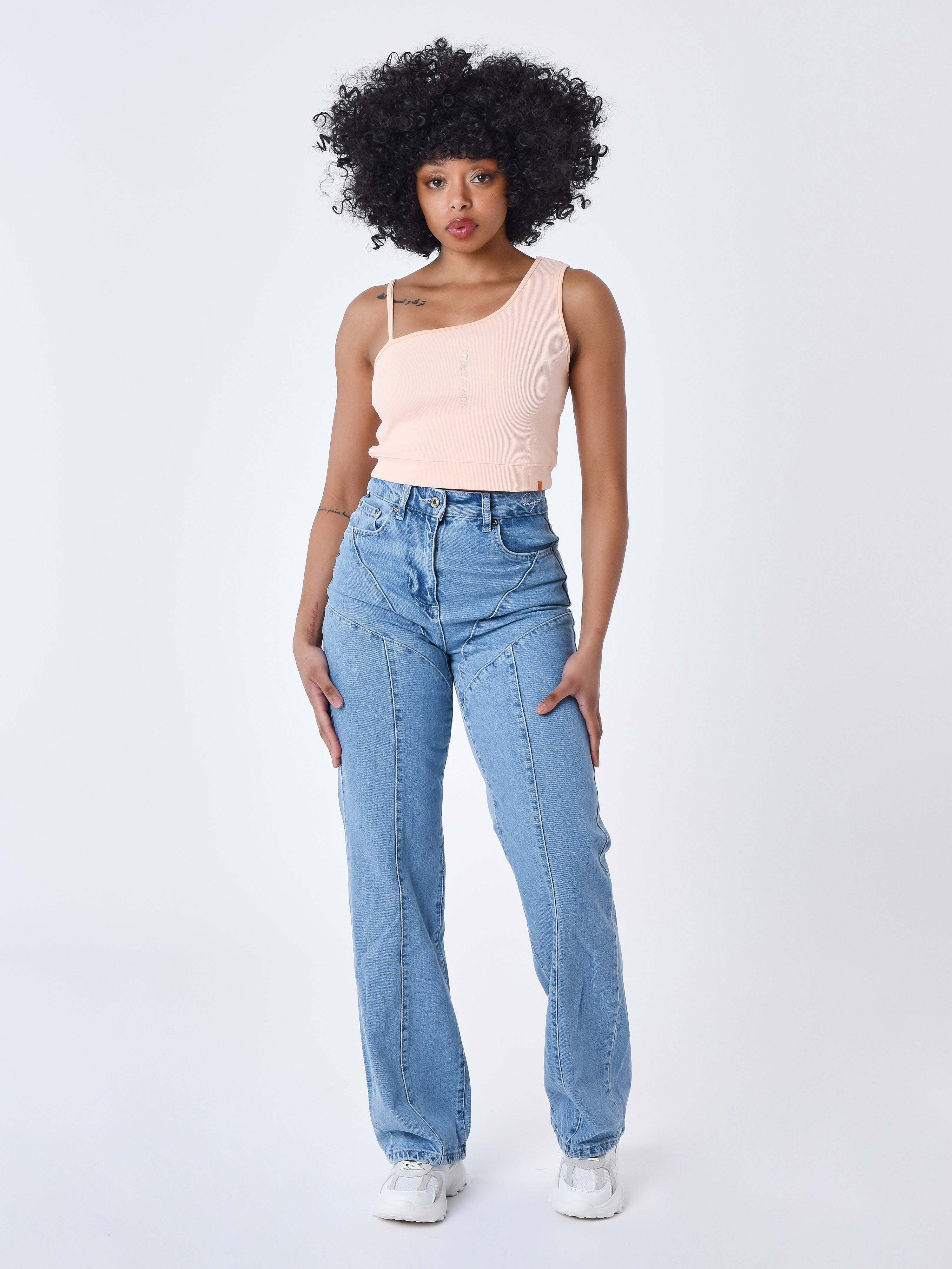 Débardeur asymétrique-1