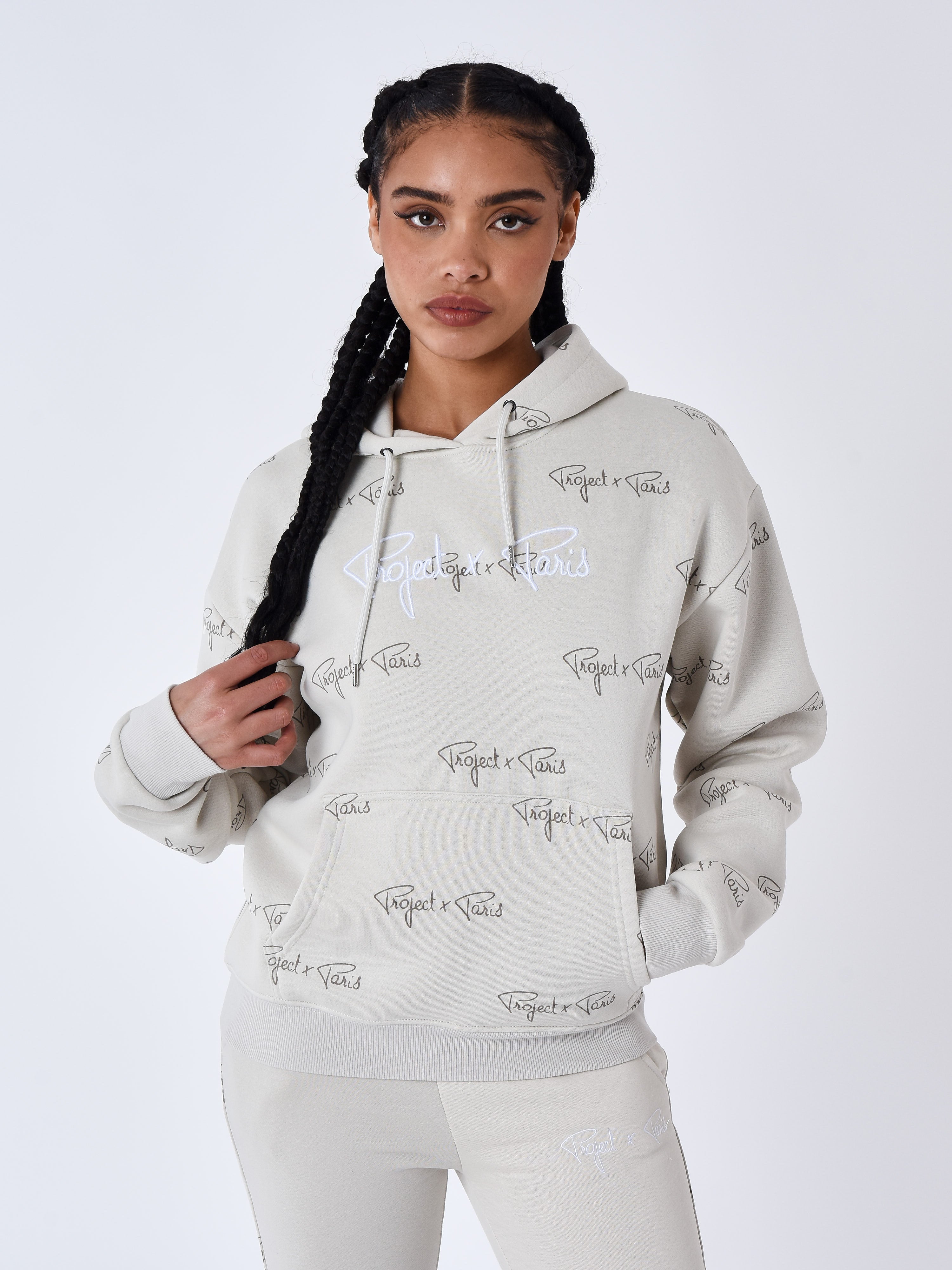 All over Signature Hoodie-1