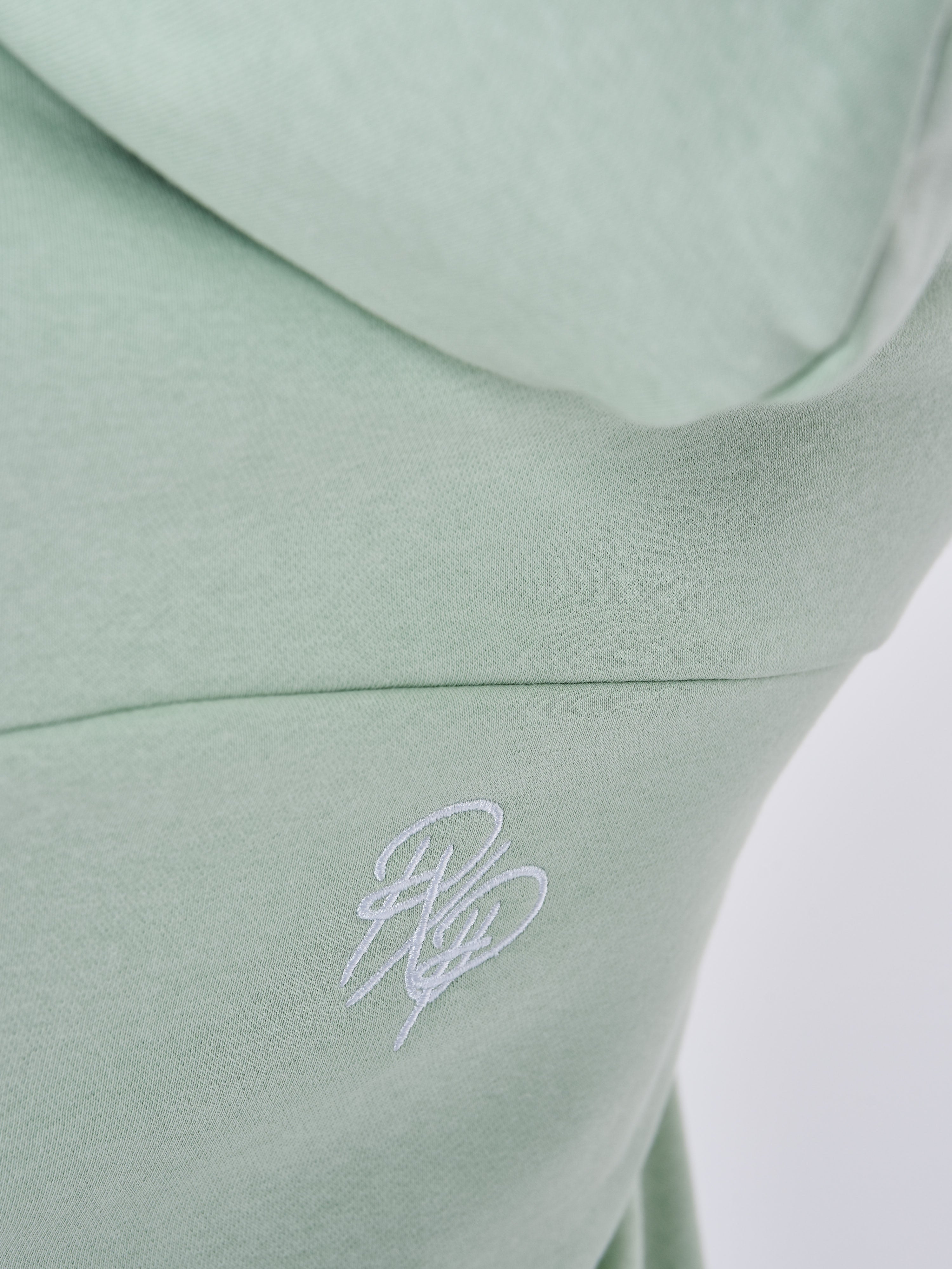 Kapuzensweatshirt mit gebrochenem Herz-7