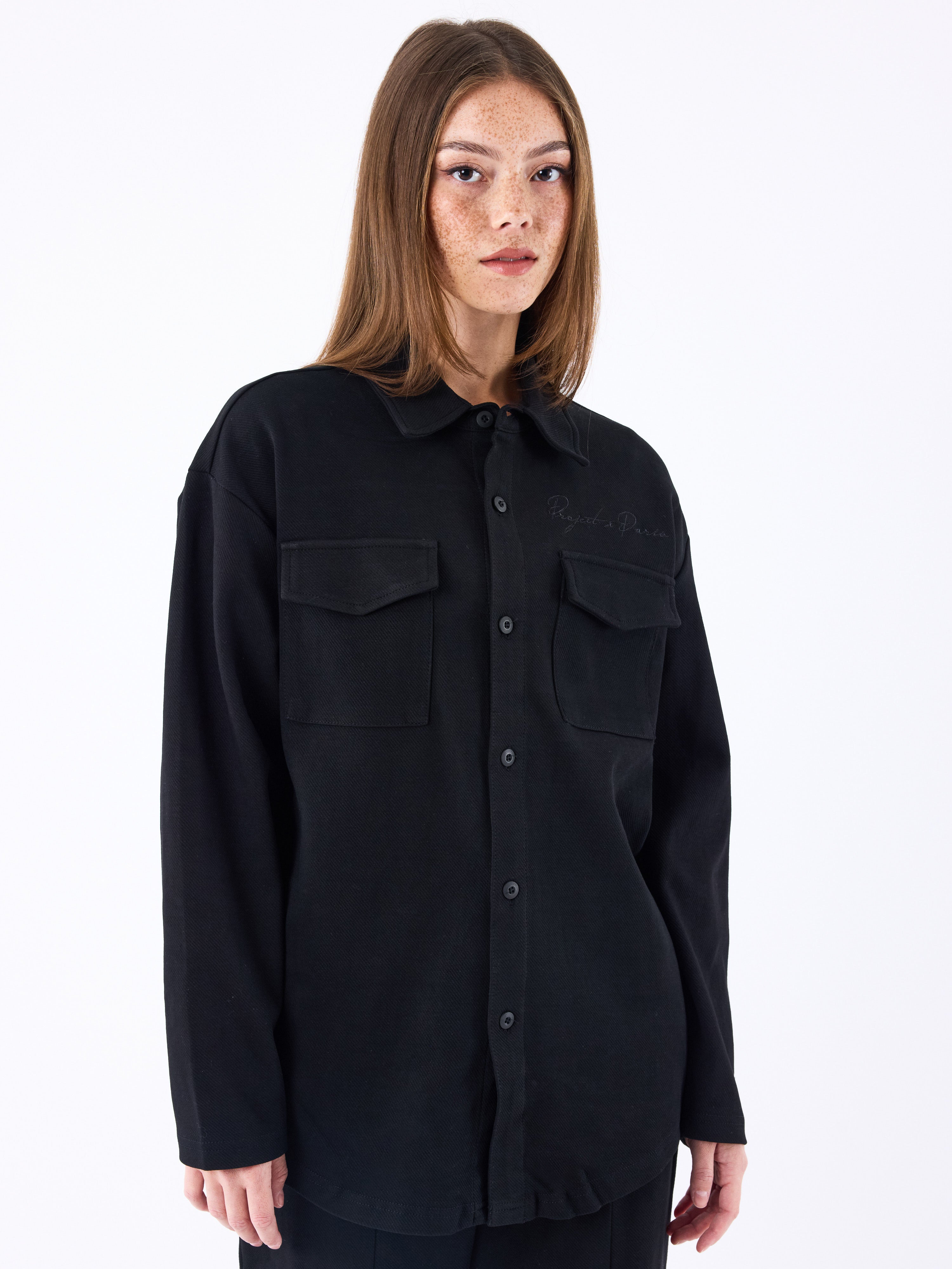 Textured overshirt-1