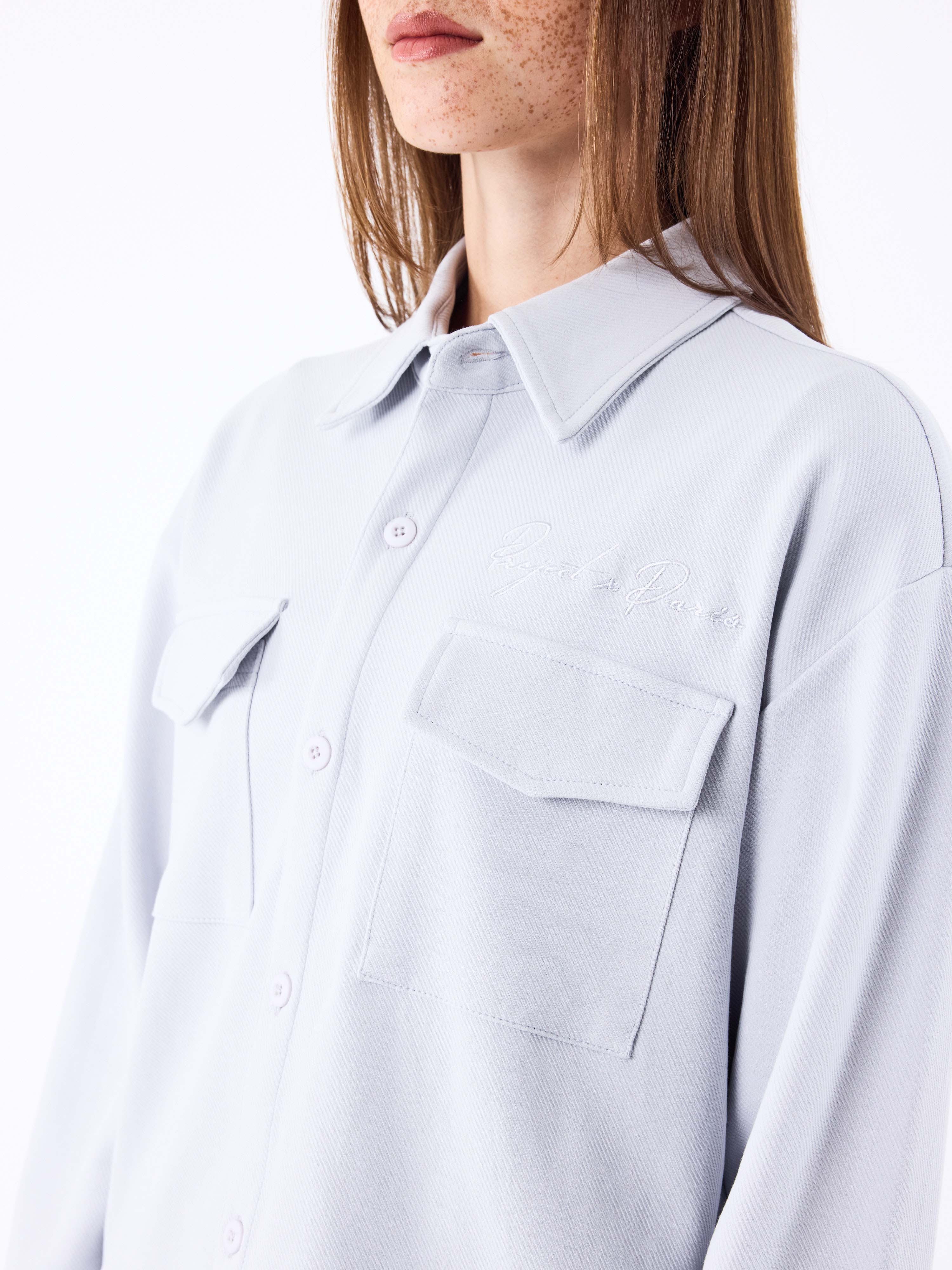 Texturierte Overshirt-4