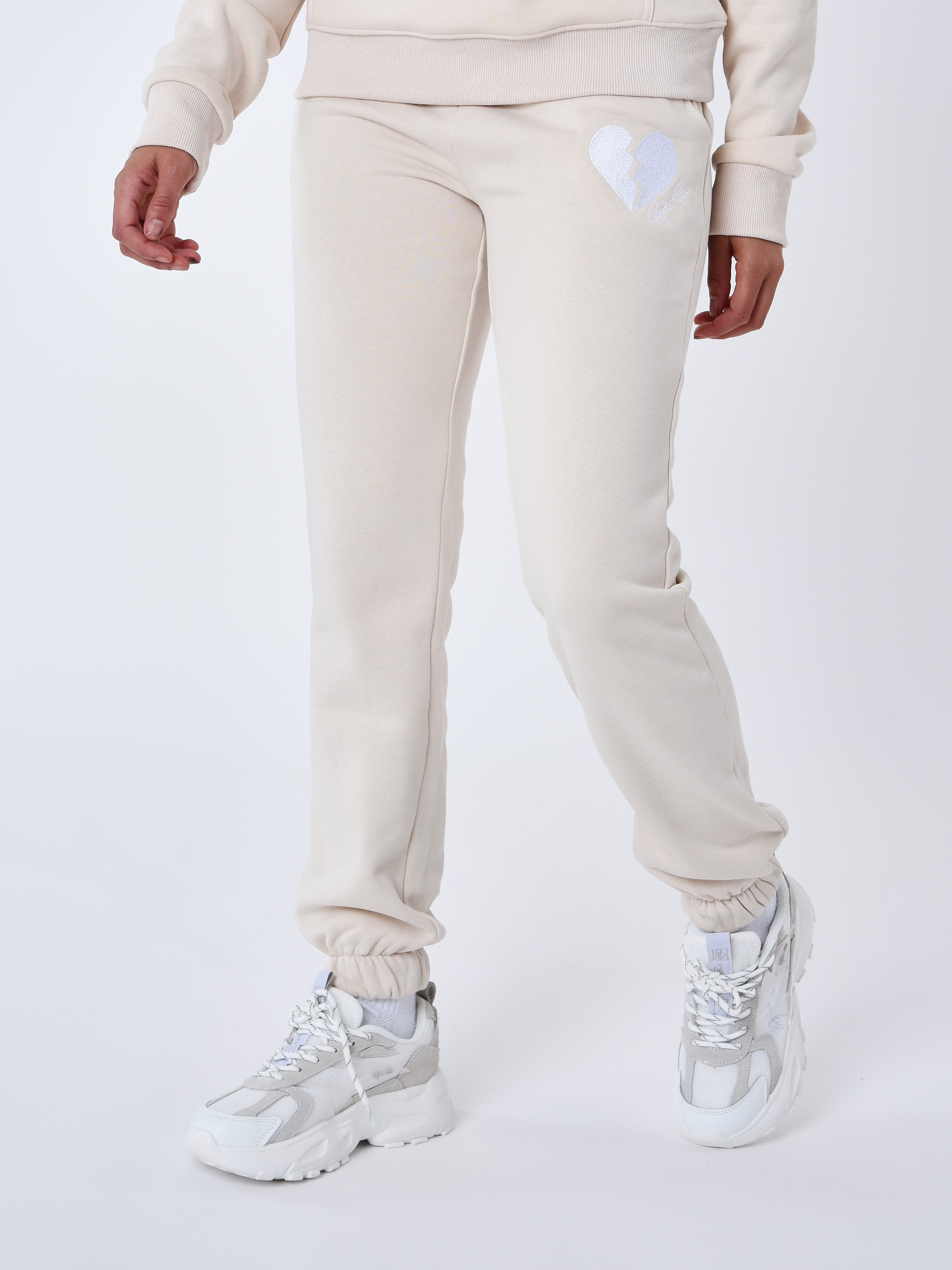 Broken heart jogger bottoms-5