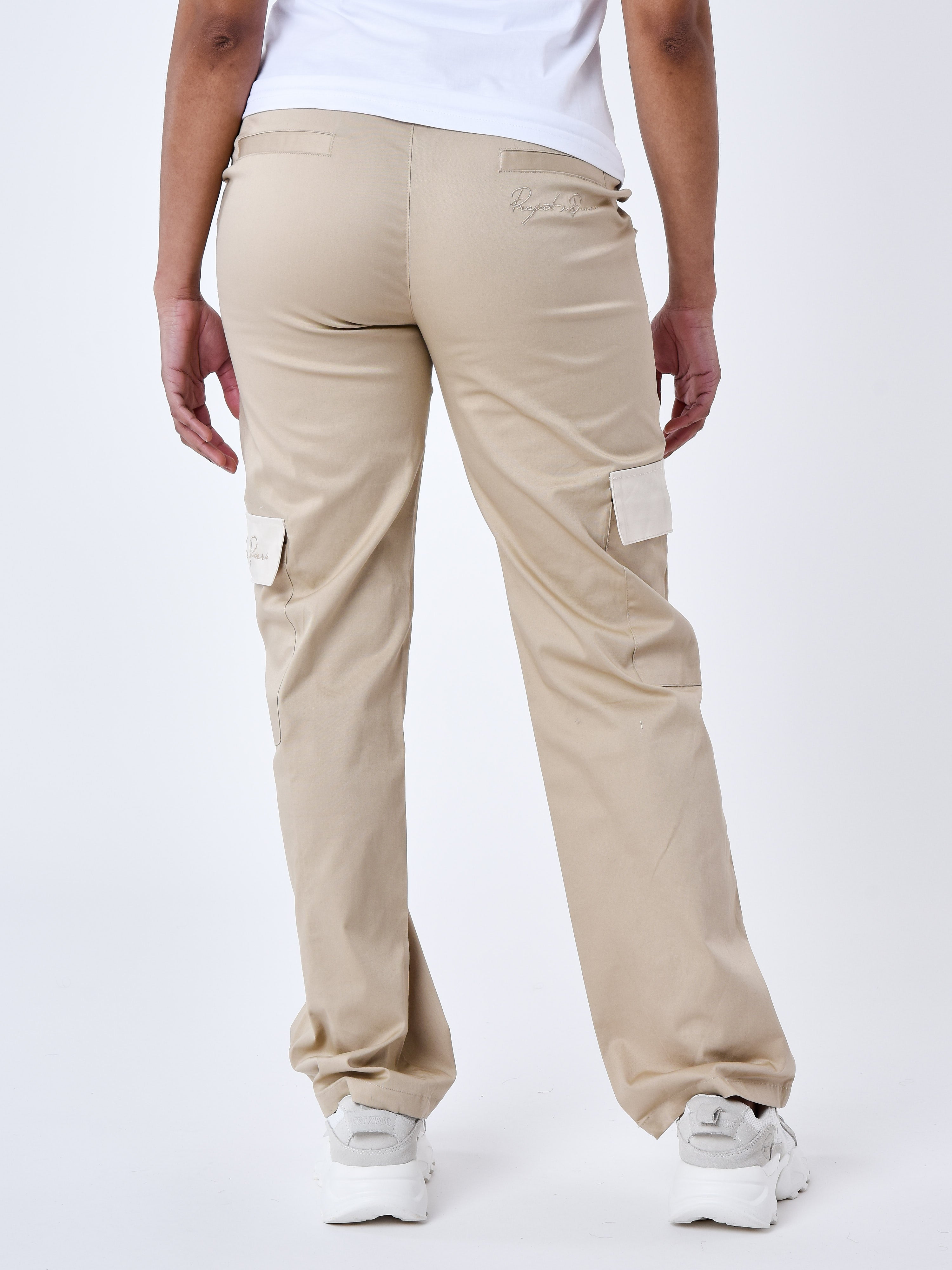 Pantalon cargo colorblock-5