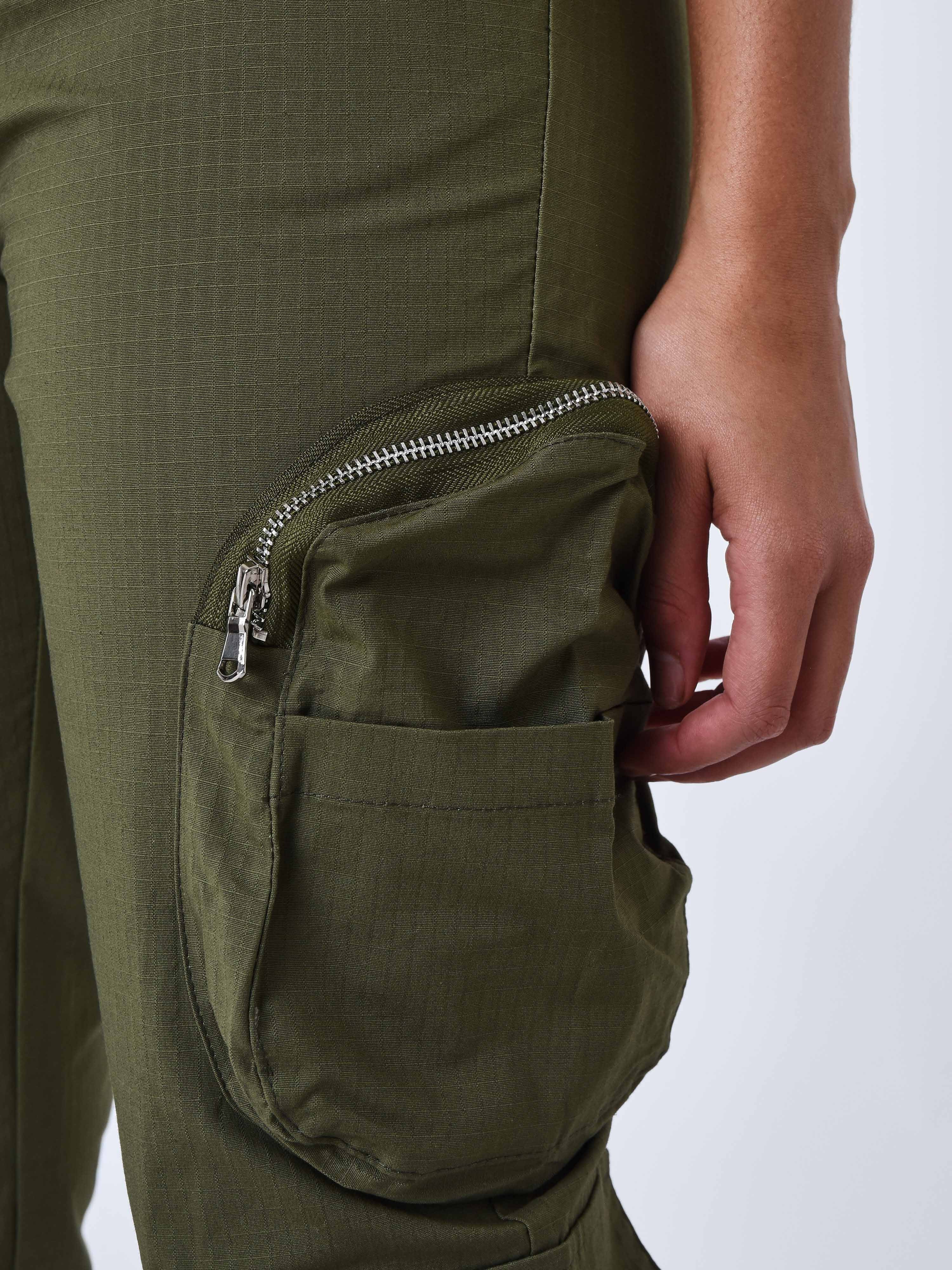 Cargo multi-bolsillos texturizado-6