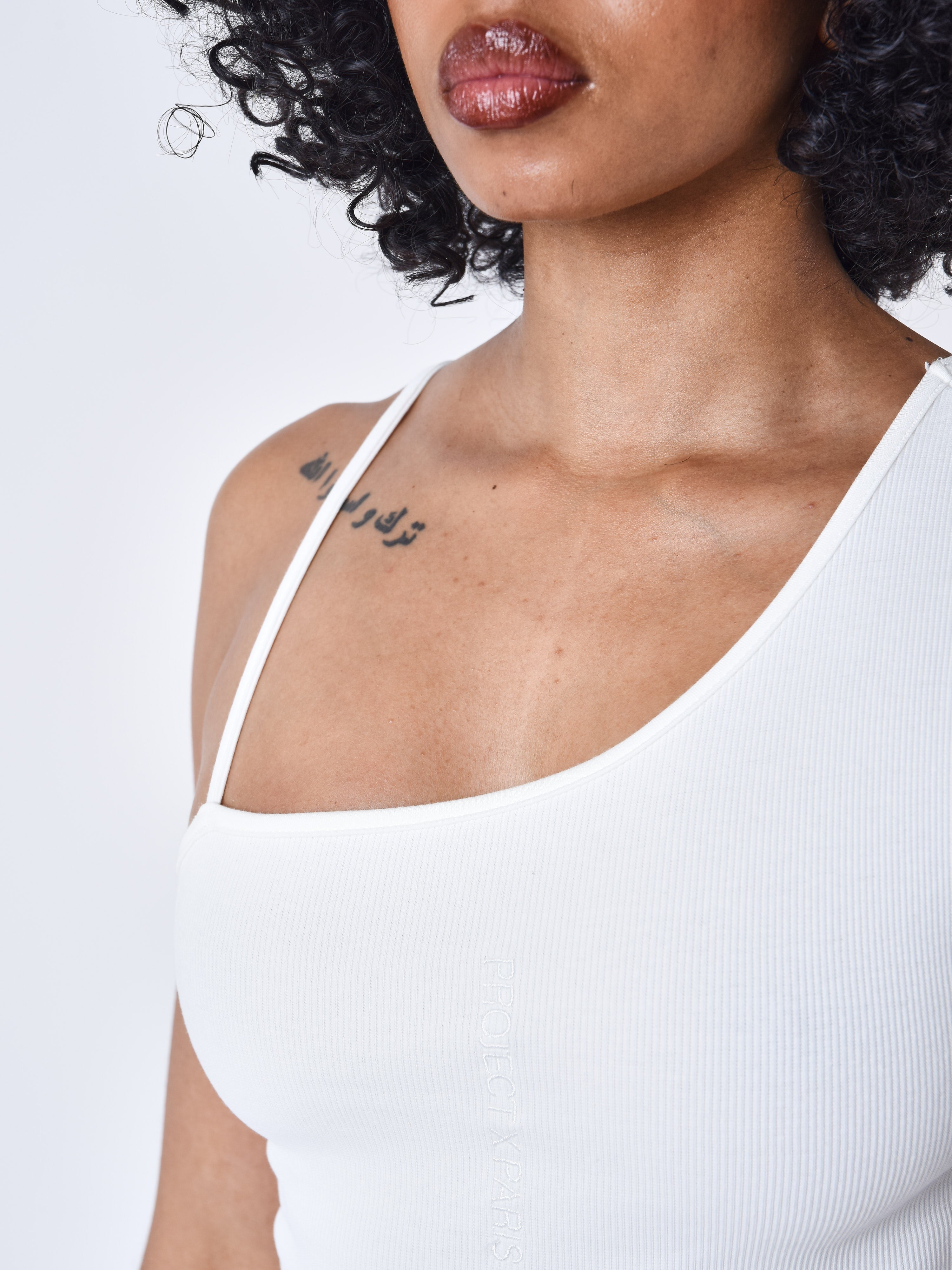 Asymmetrische jurk met bandjes-6