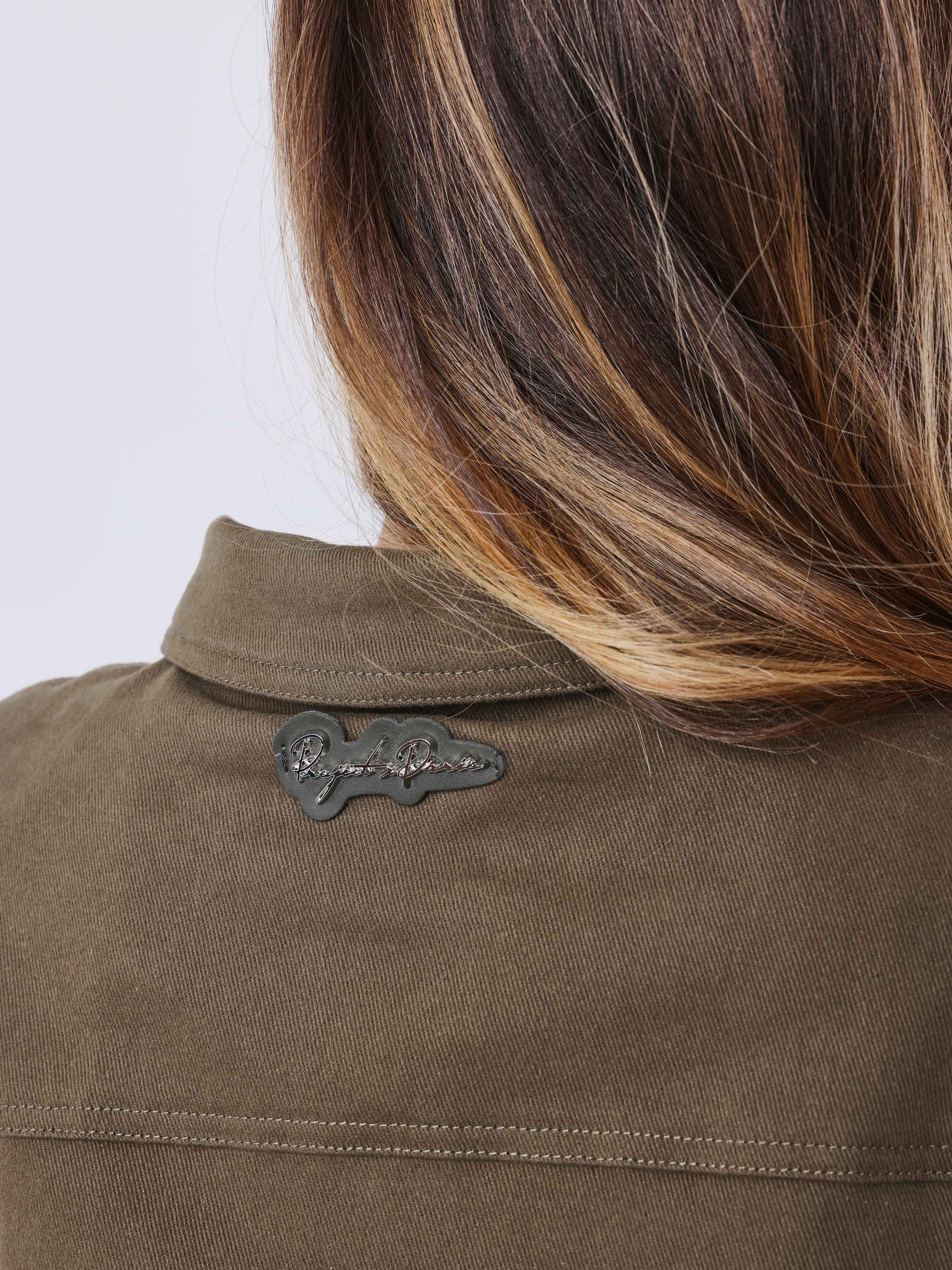 Kurze Cargo-Jacke aus Polyester-5