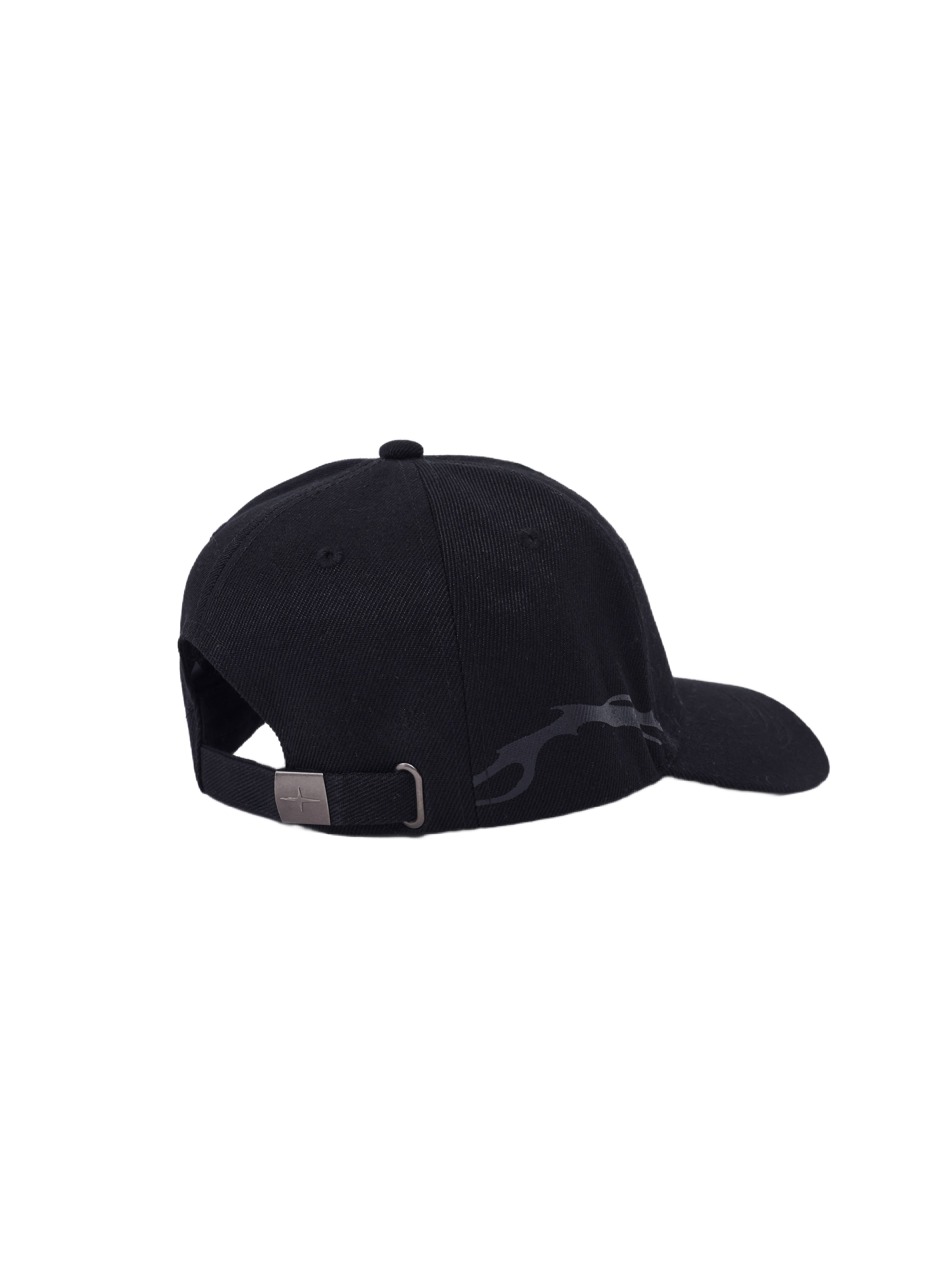 Gorra con bordado floral-2