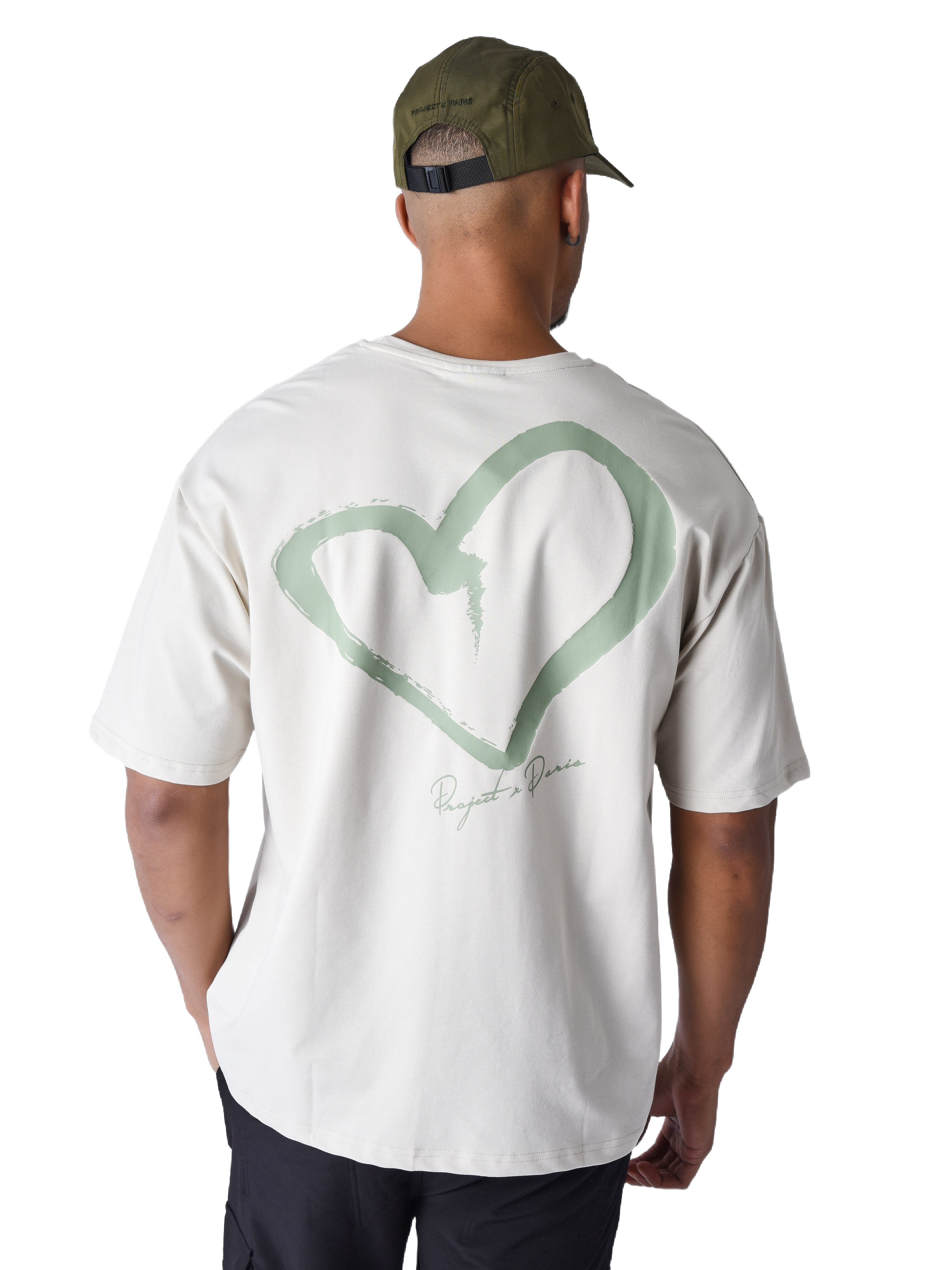 Camiseta con corazón bordado street-2