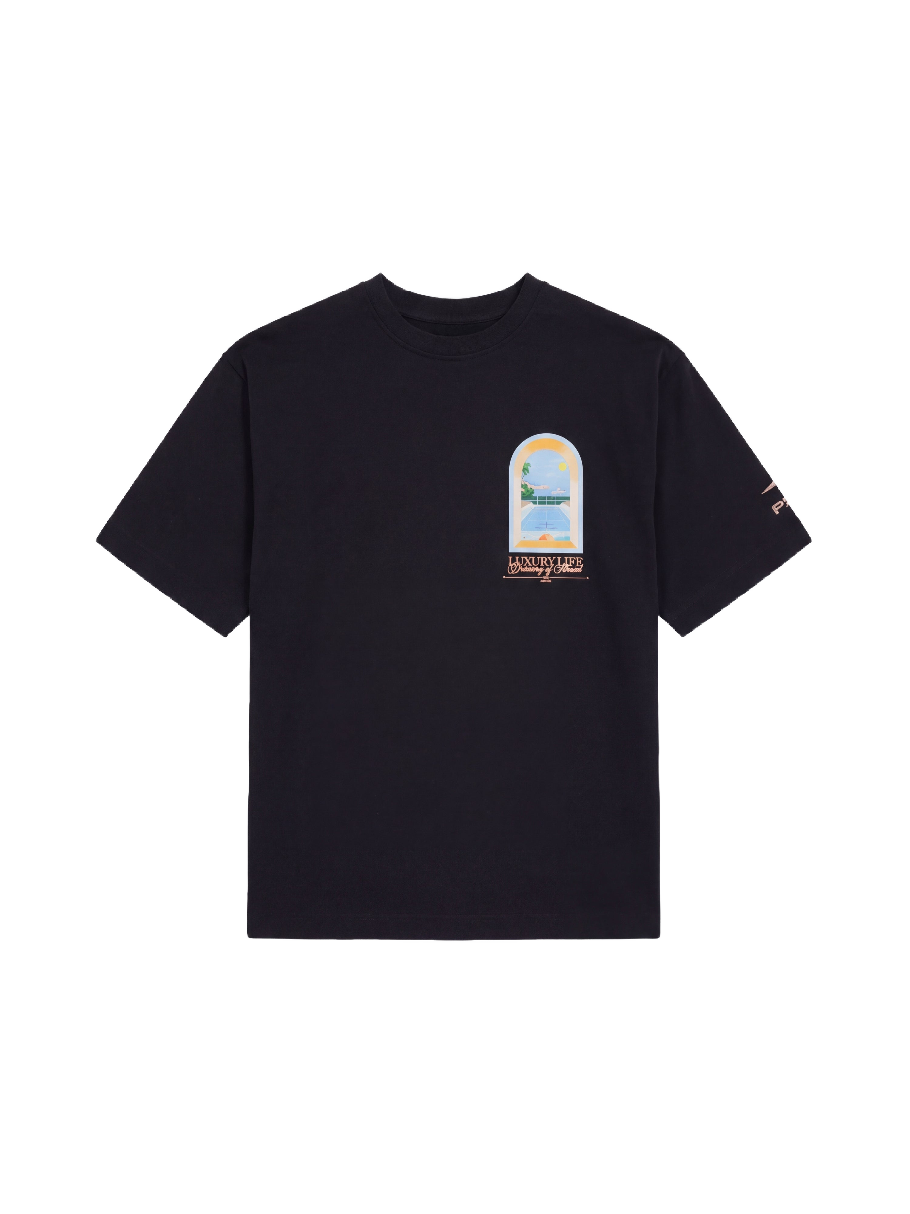 Camiseta de manga corta Monaco Illustration-7