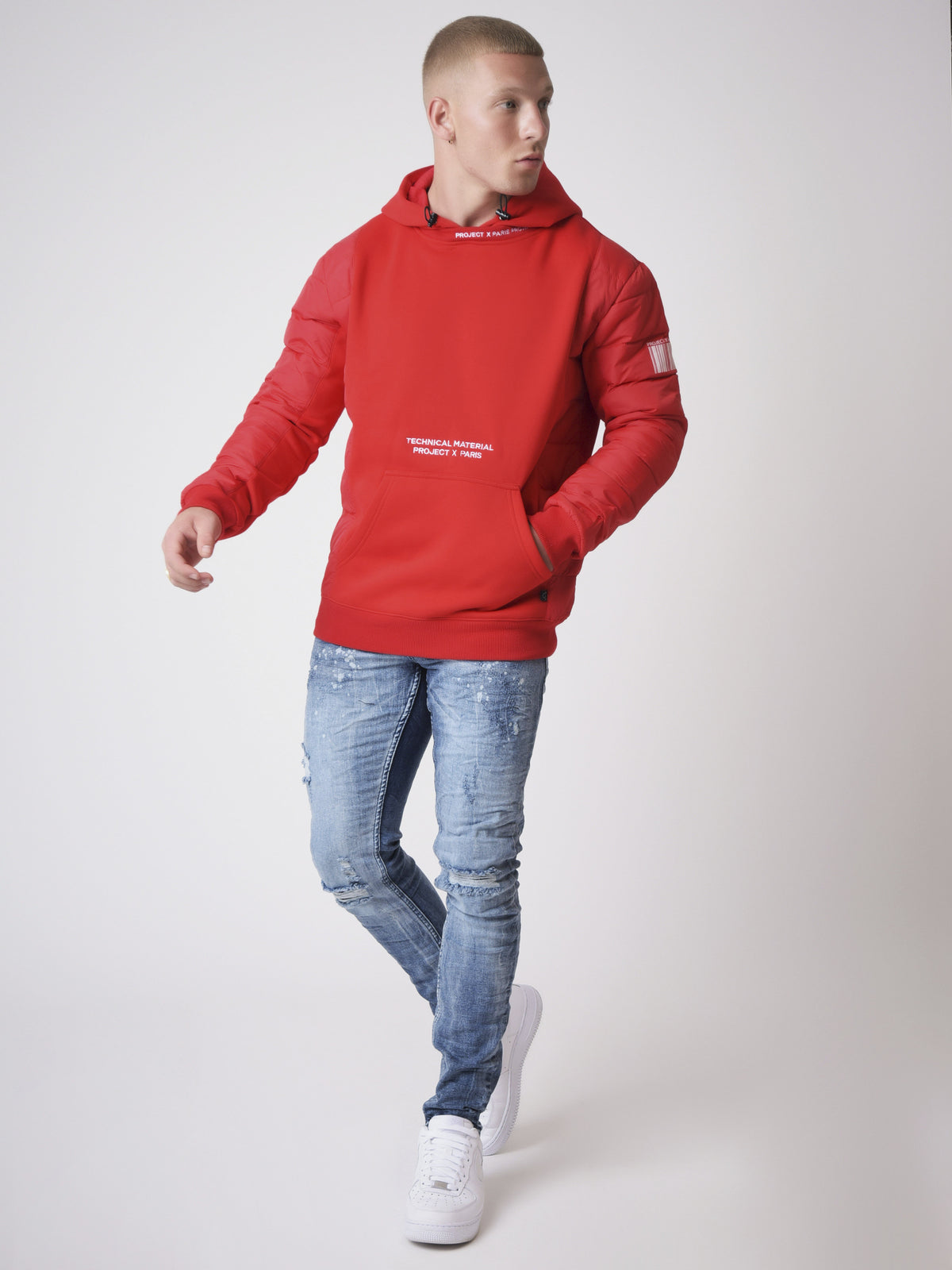 hoodie-a-manches-matelassees-2020086-rouge
