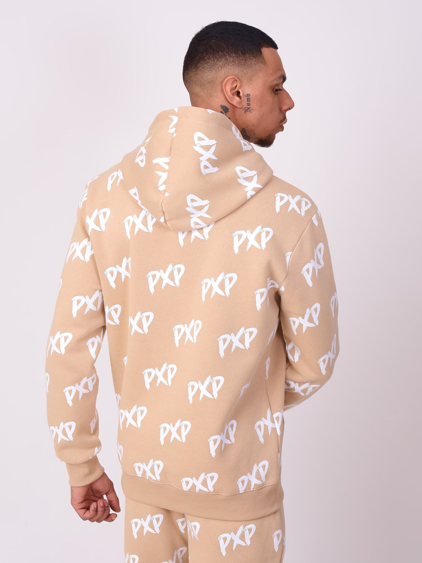hoodie-pxp-brush-all-over-2020107-beige